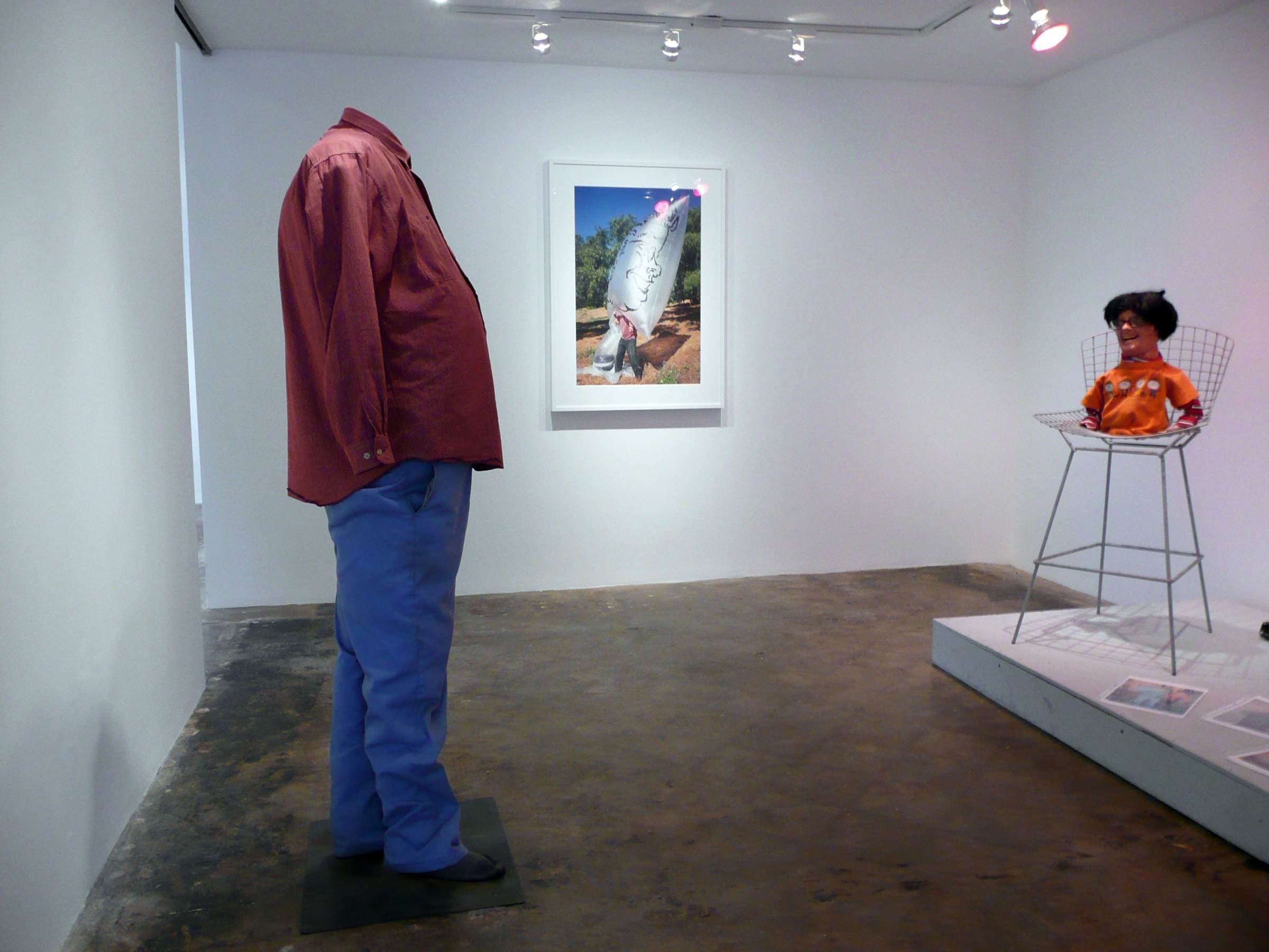 Installation View of Brian Dick: Me Me Me