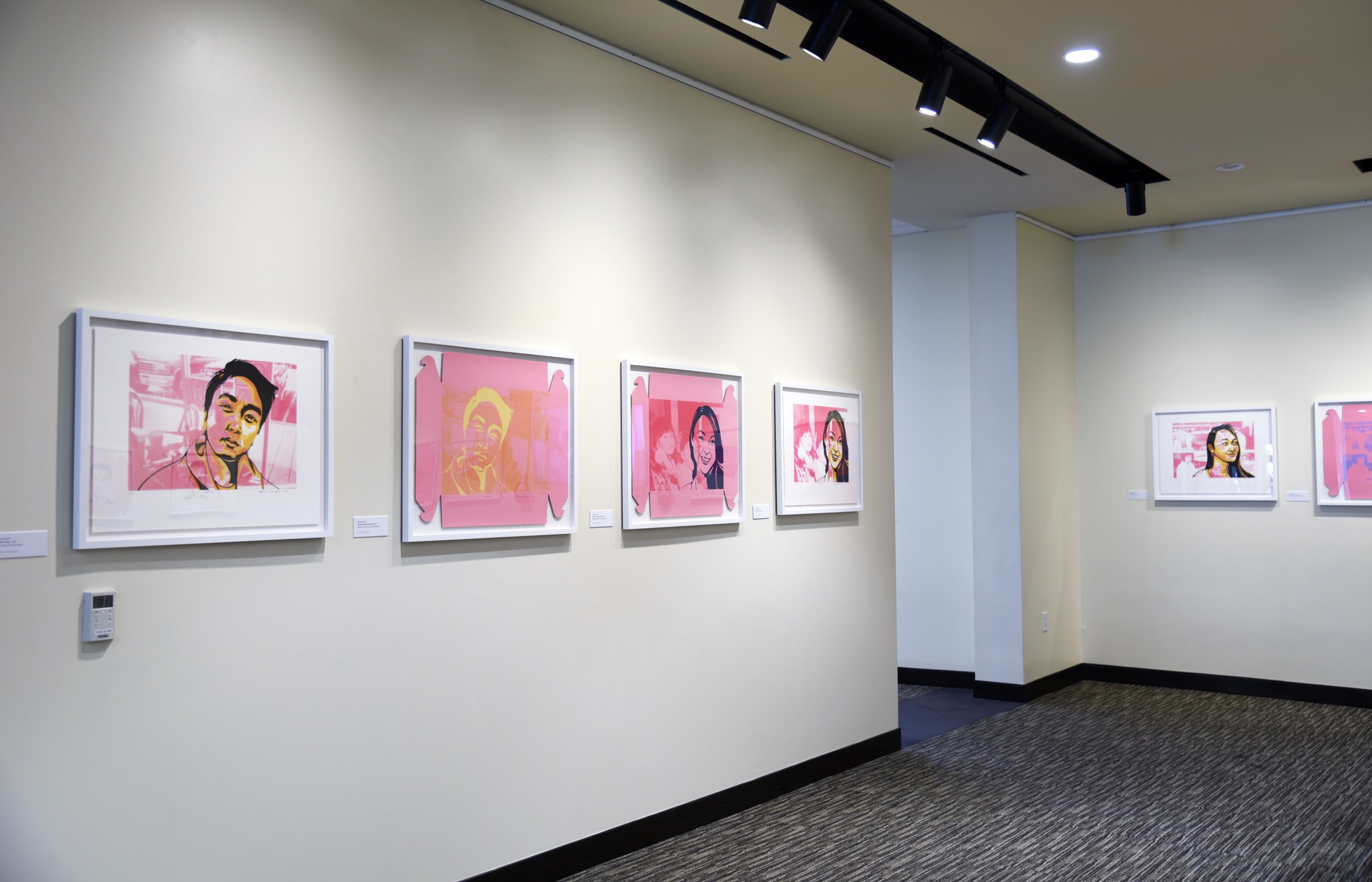 Installation view of&nbsp;Phung Huynh: Donut (W)hole, Pepperdine University: The Payson Library on view from May 2 - September 10, 2023