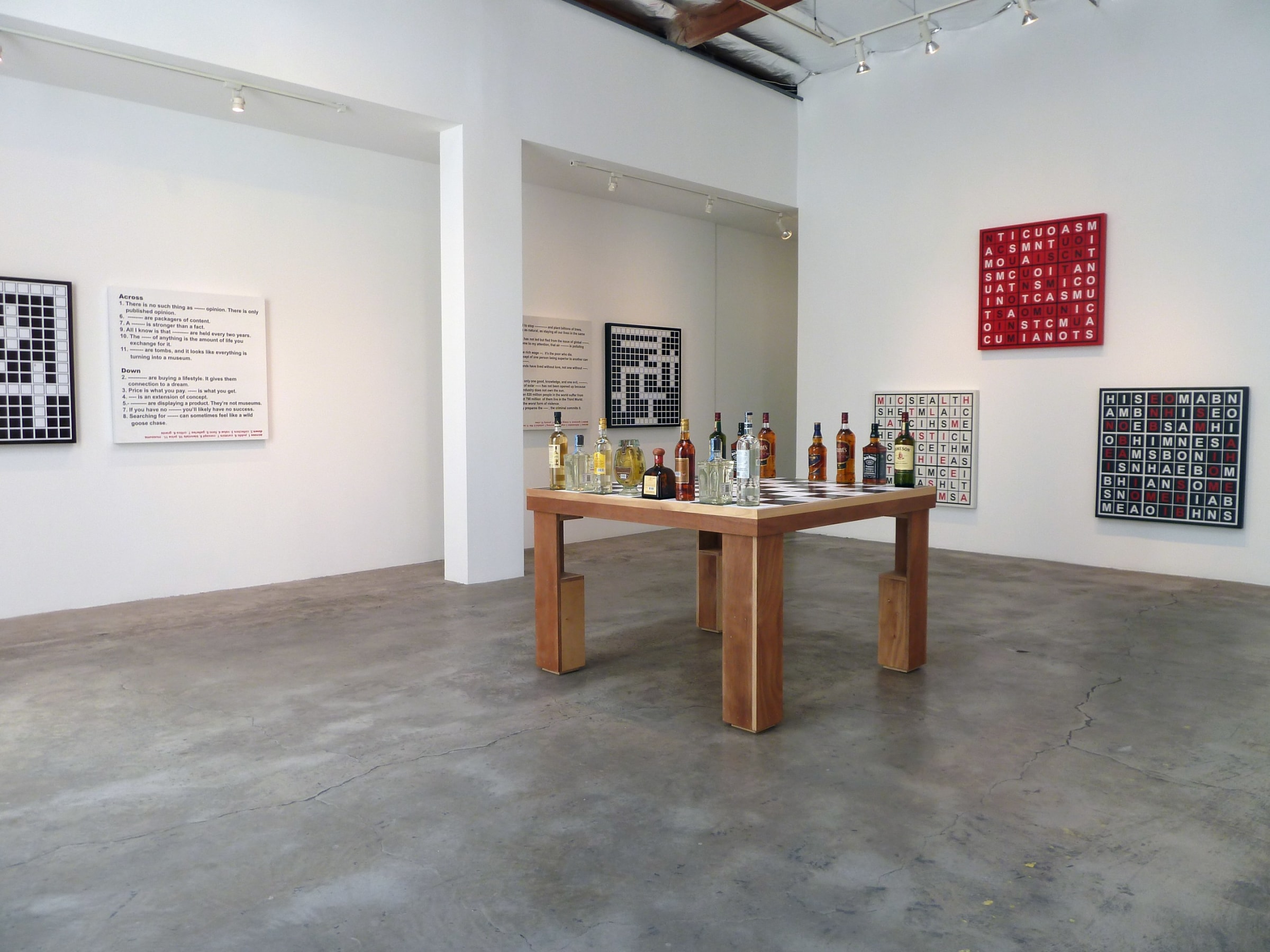 Installation View of Marcos Ram&iacute;rez ERRE: Playing Series Serious