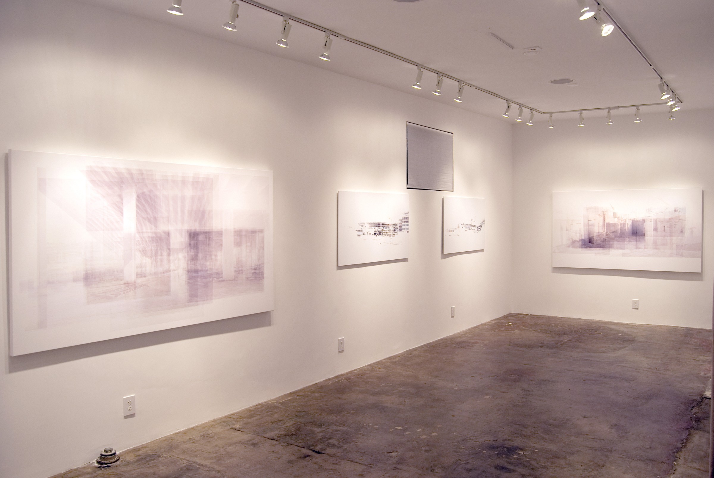 Installation View of Thom Heileson: Ghost space