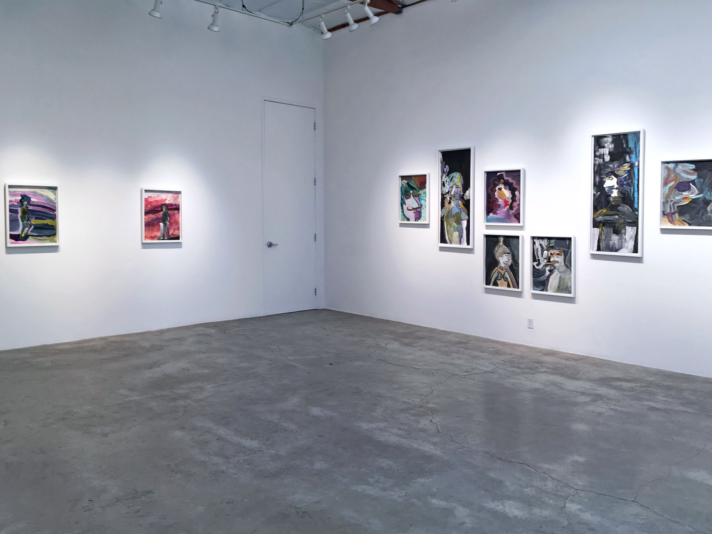 Installation view of Edie Beaucage: Sequencer-Spectrum-Reverb