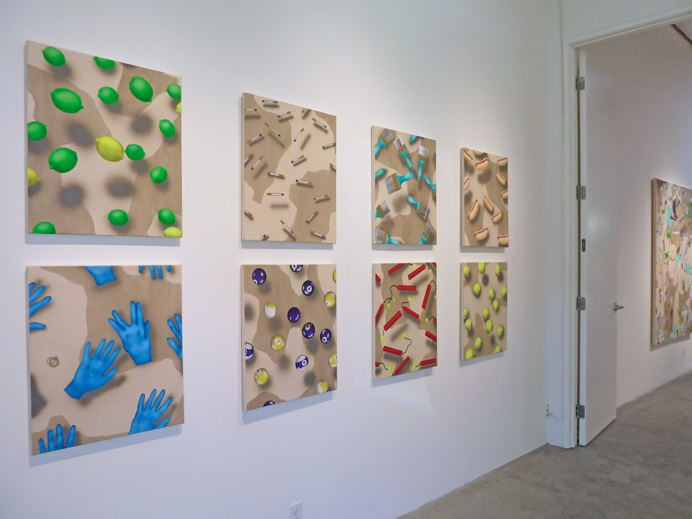 Installation View of Josh Reames: #PAINTING