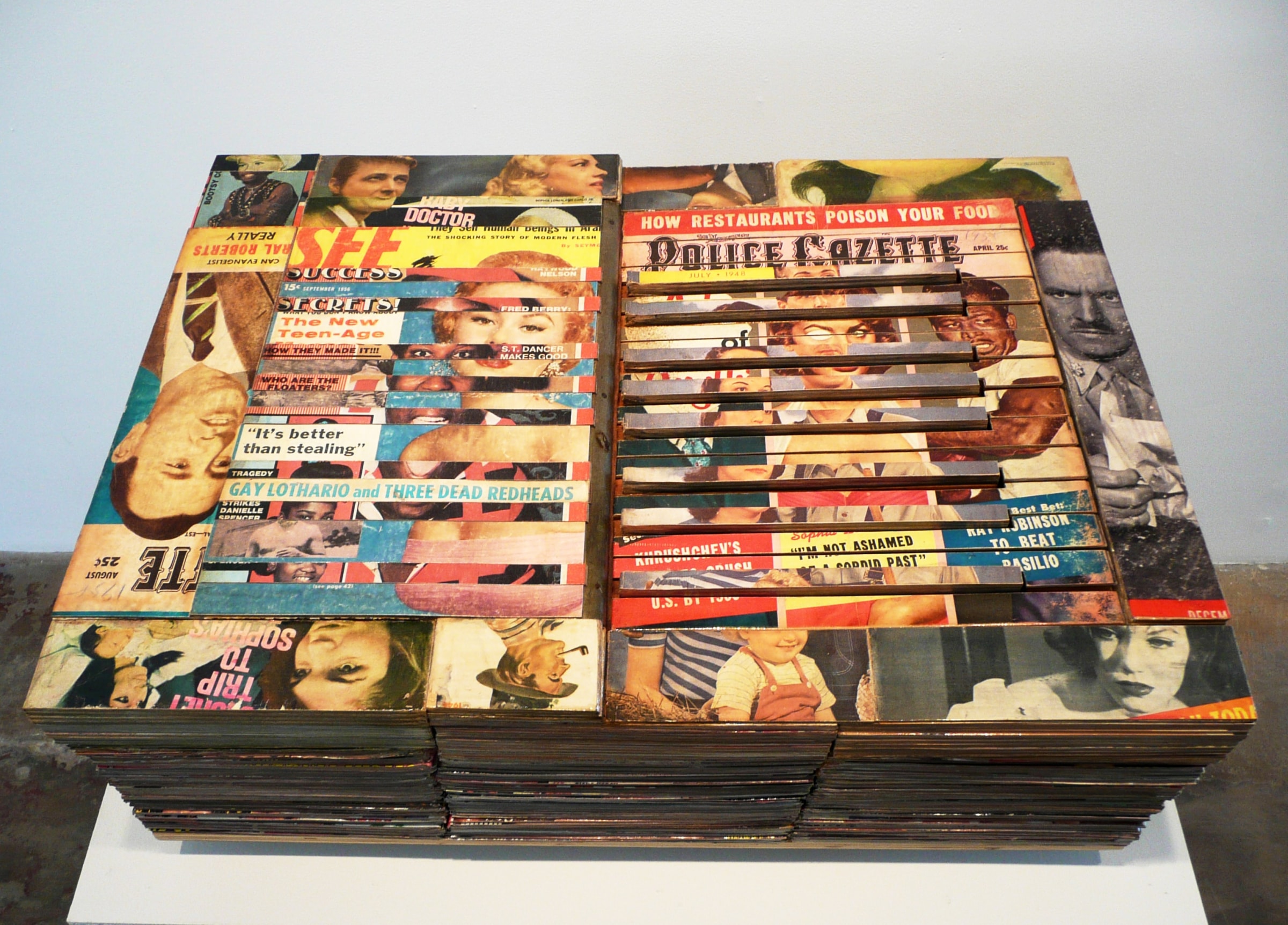 Installation View of Jason Sherry: Time Space Trials and the Packrat Dirge