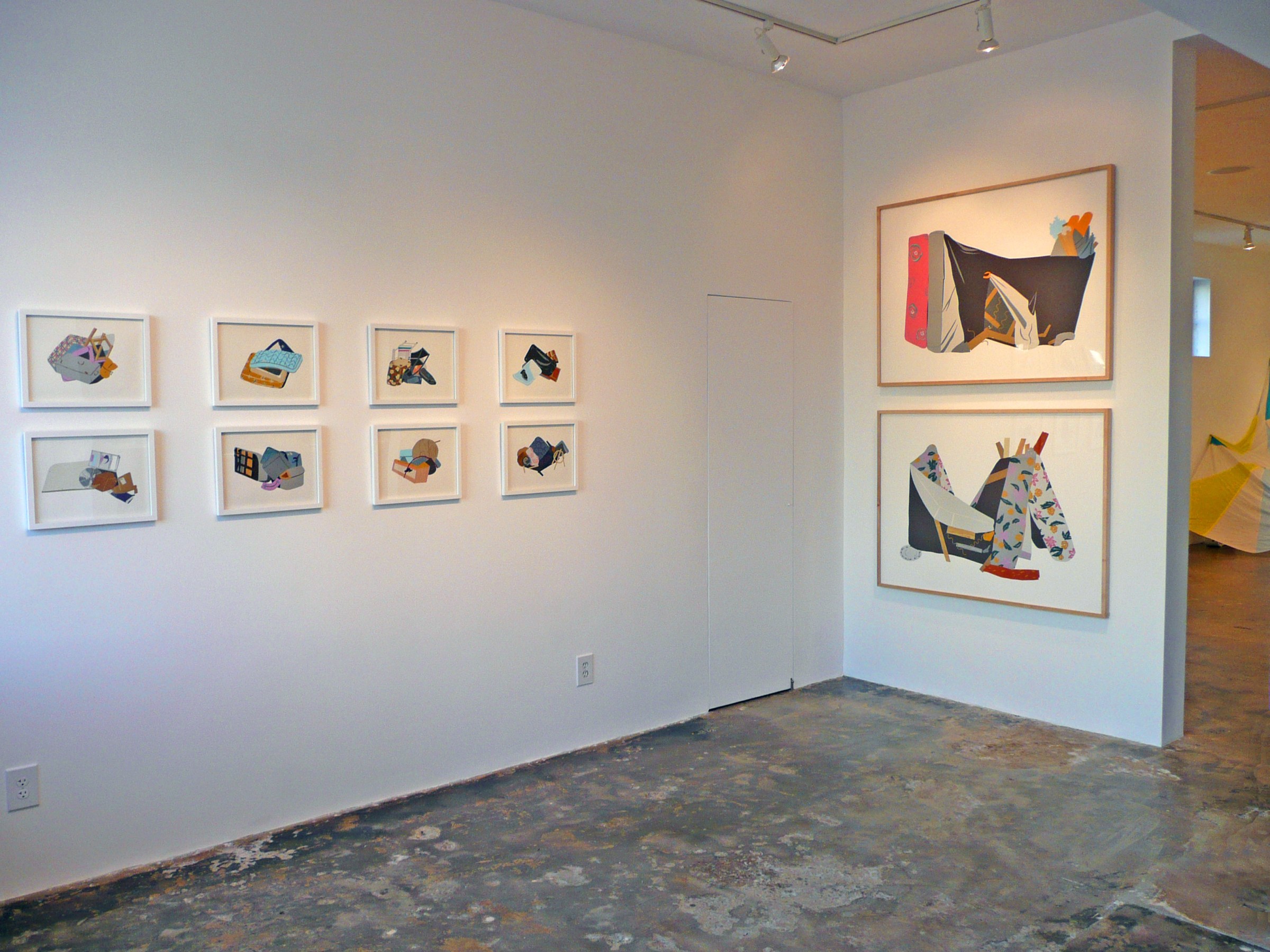 Installation View of Chauney Peck: Out of Site