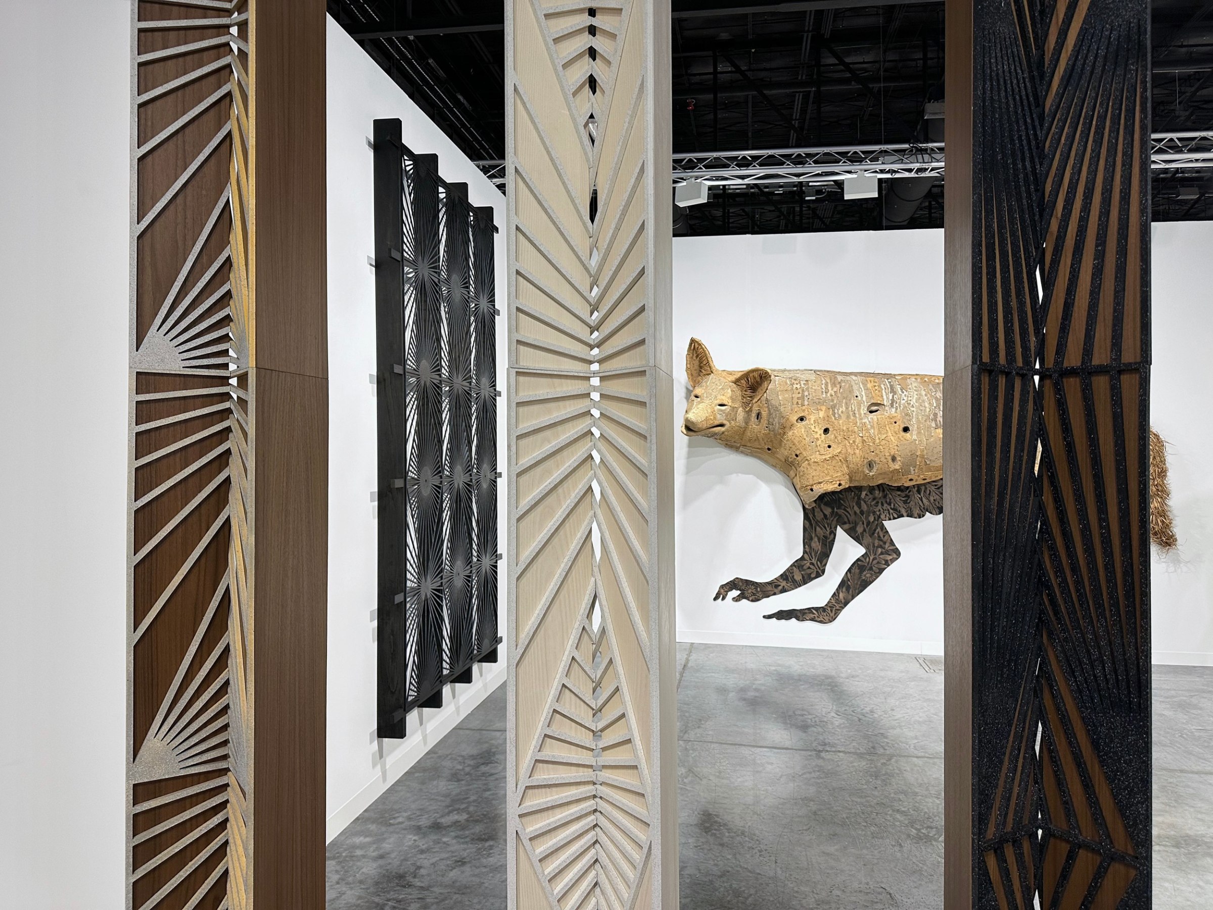 Installation view of Art Basel Miami Beach, Nova Sector, N19, on view from&nbsp;December 8-10, 2023