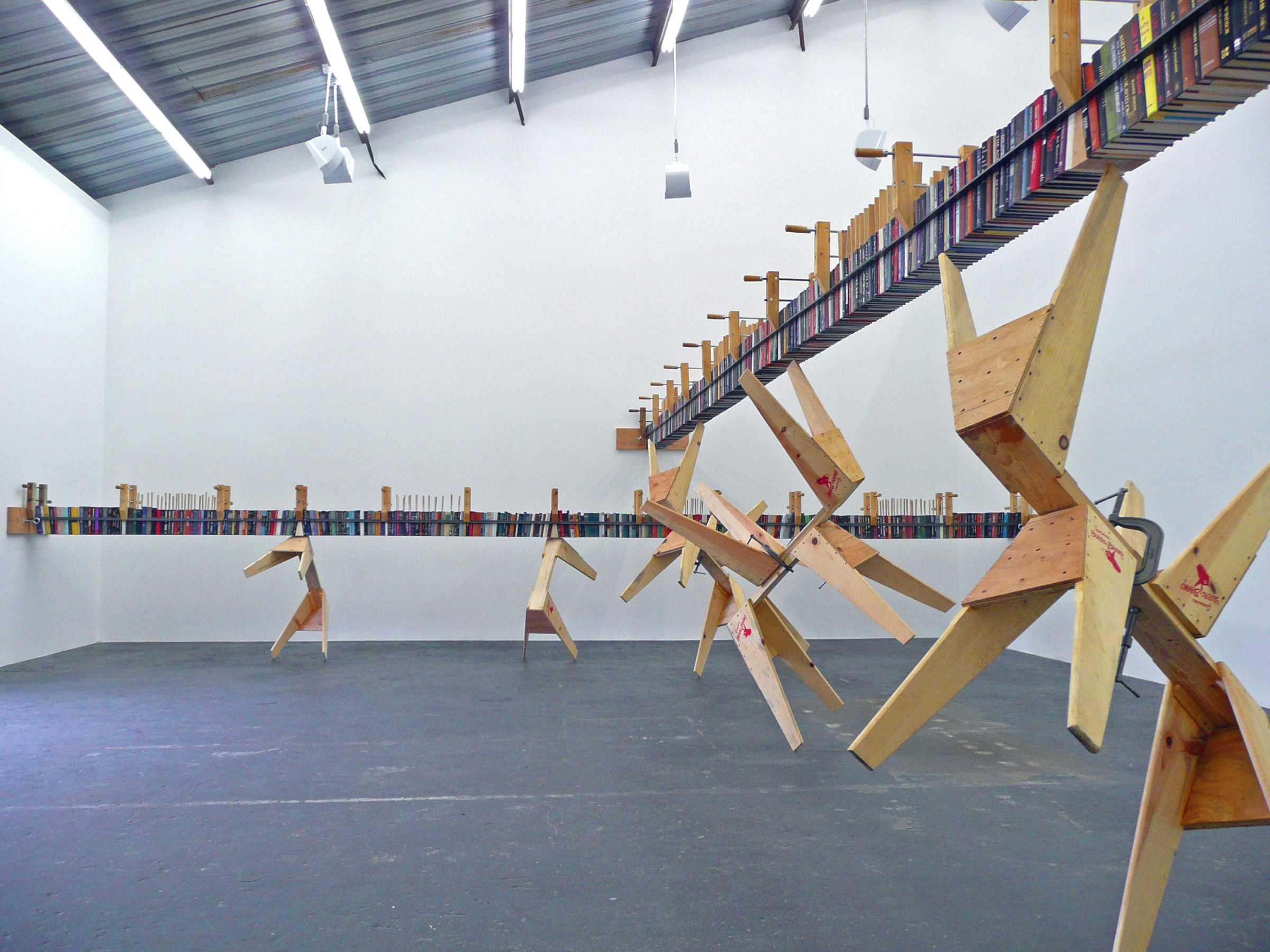 Installation View of David Adey: John Henry