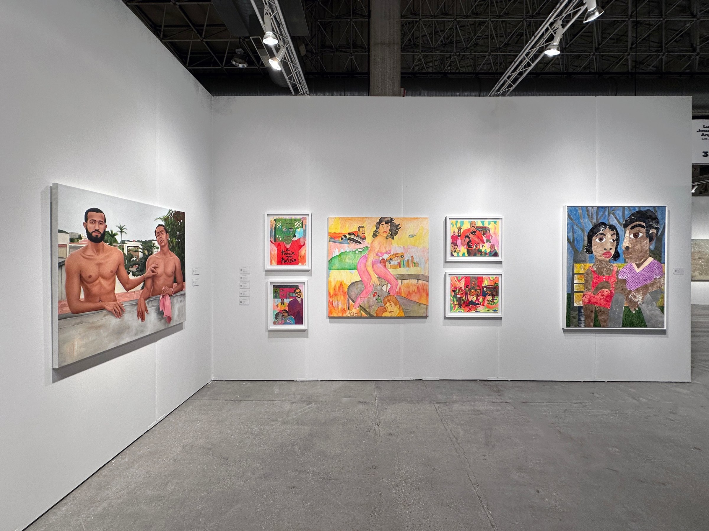 Installation view of EXPO Chicago, Booth 335, on view from&nbsp;April 11 - 14, 2024