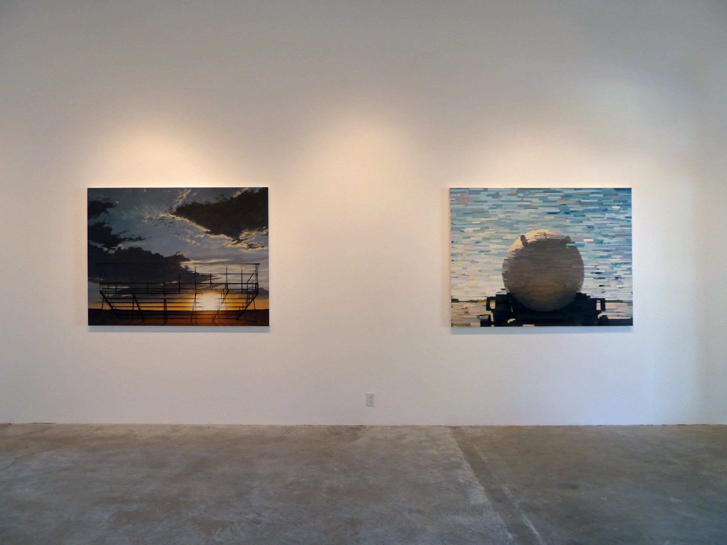 Installation view of Chris Barnard:&nbsp;Toward Trinity&nbsp;
