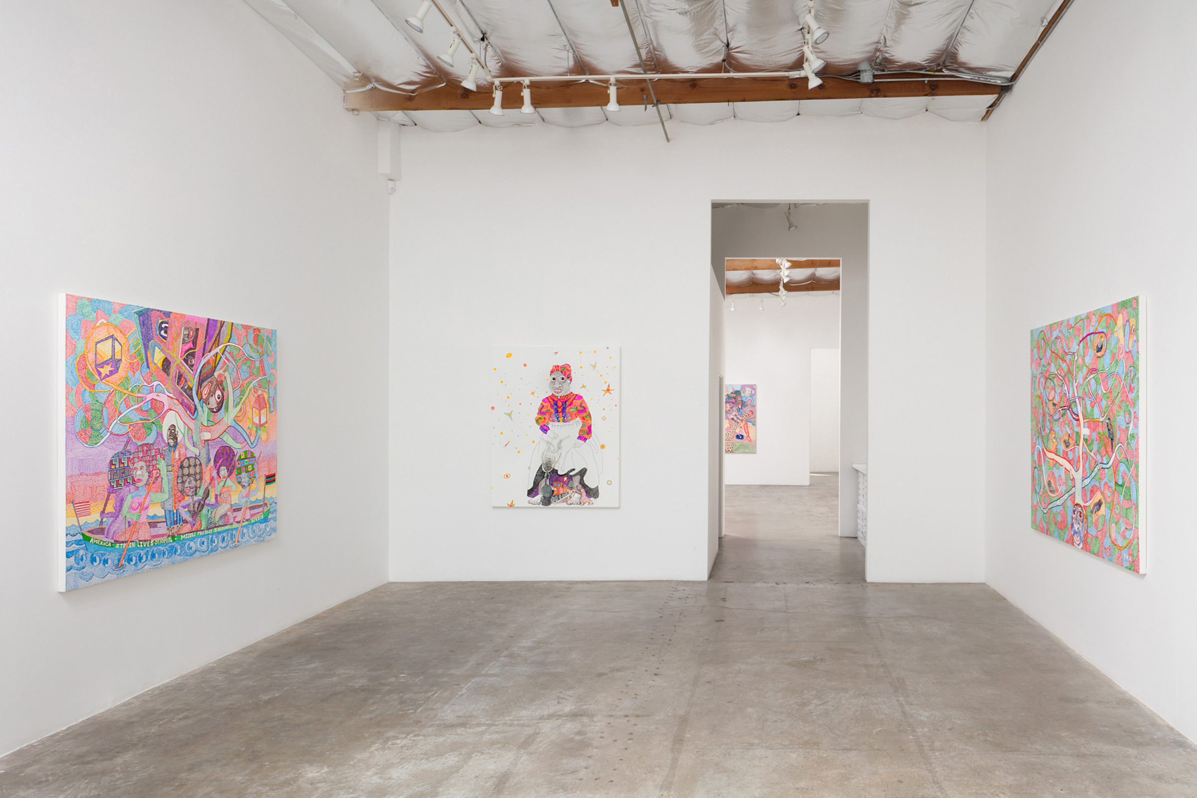 Installation View, Peter Williams: River of Styx