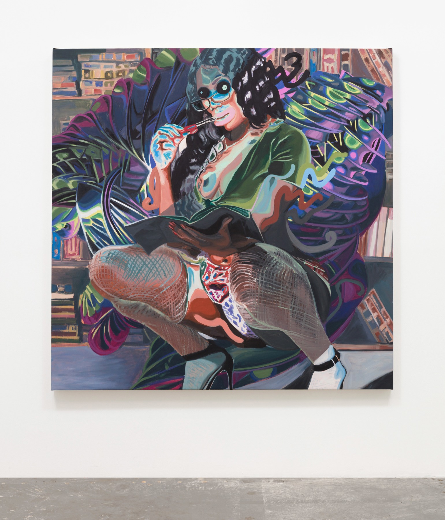 Installation View of Caitlin Cherry: Threadripper