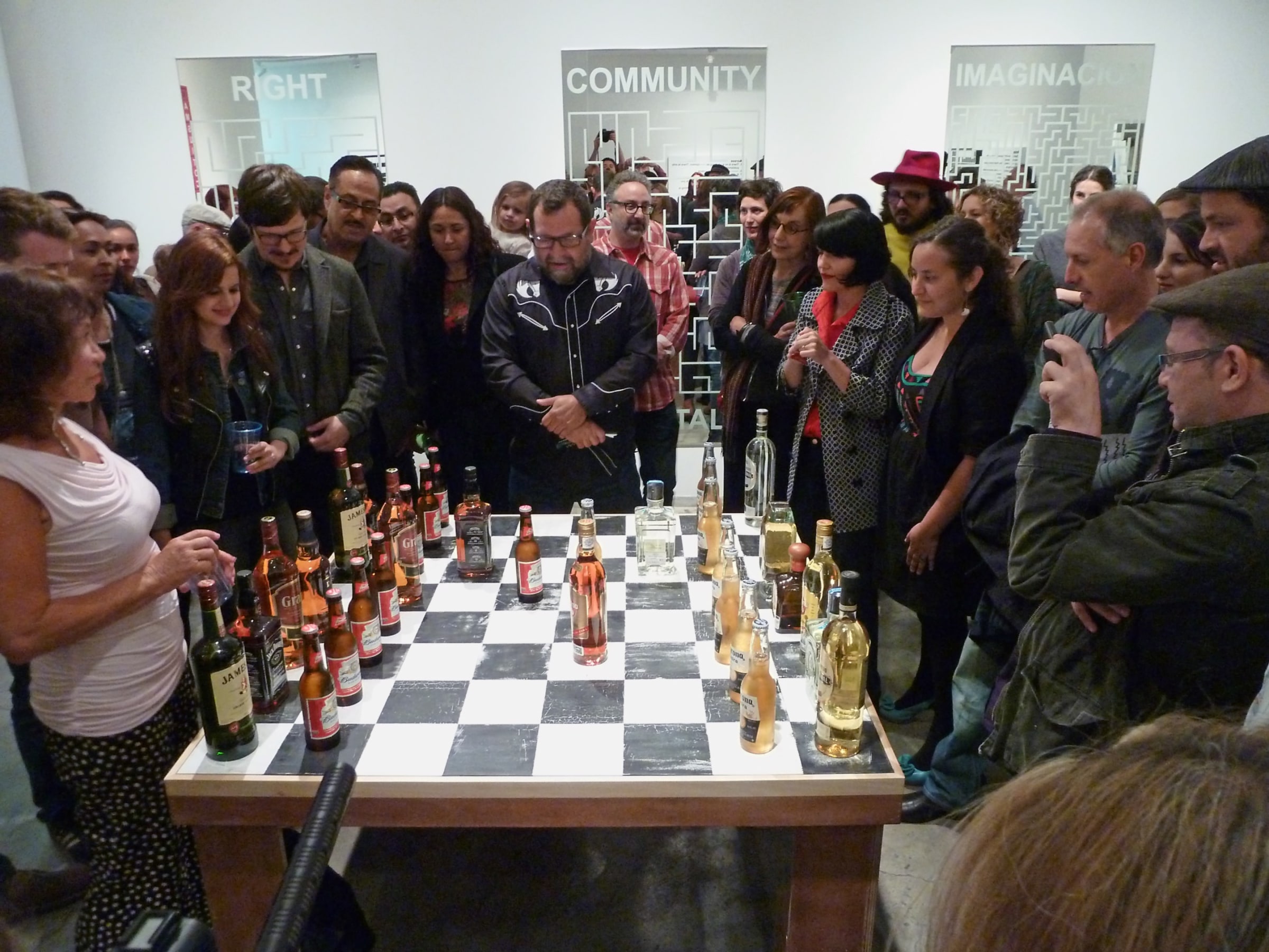 Performance Documentation of Marcos Ram&iacute;rez ERRE: The Bottlefield