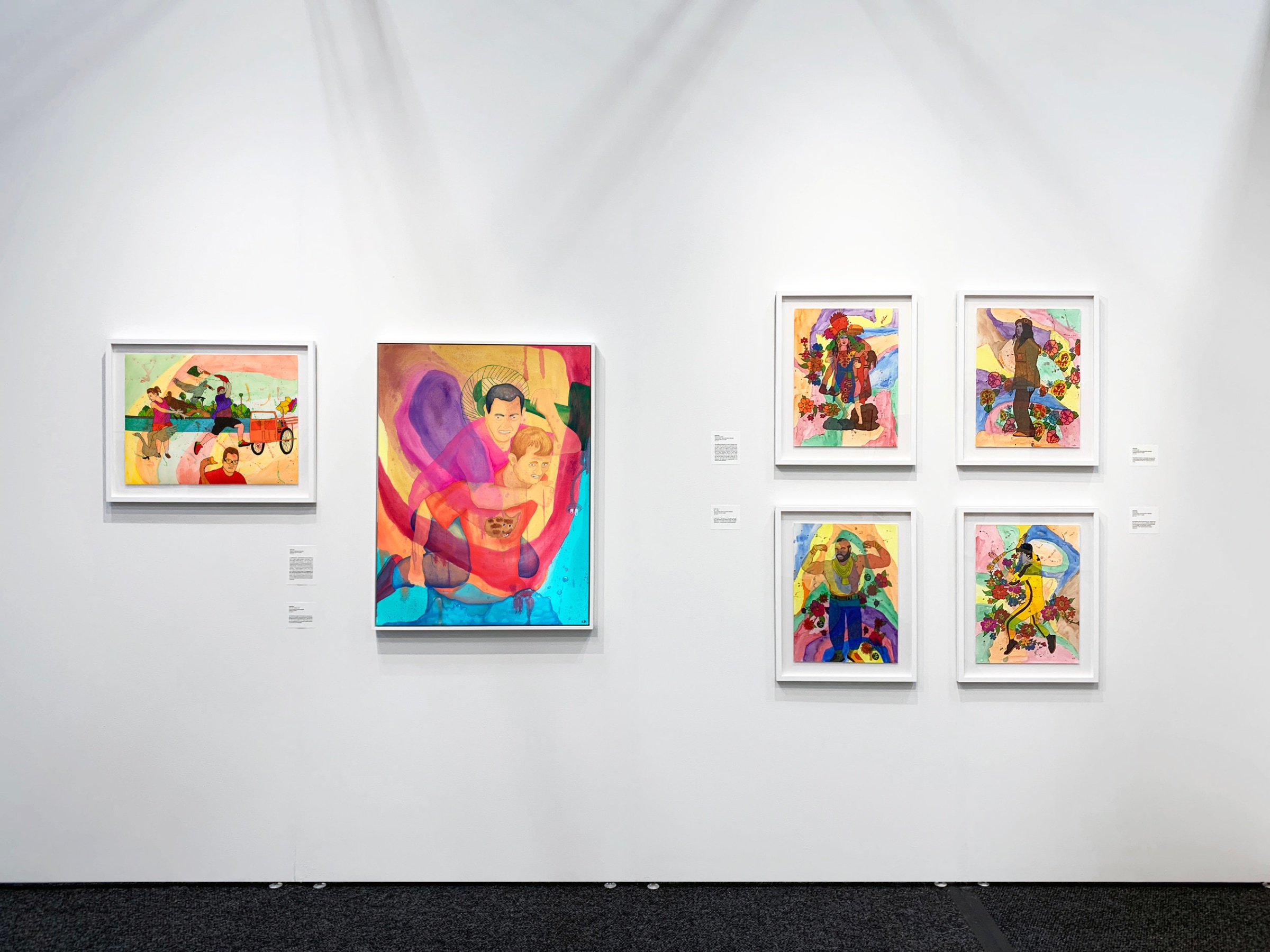 Installation view 4 of Karla Diaz at NADA New York 2022