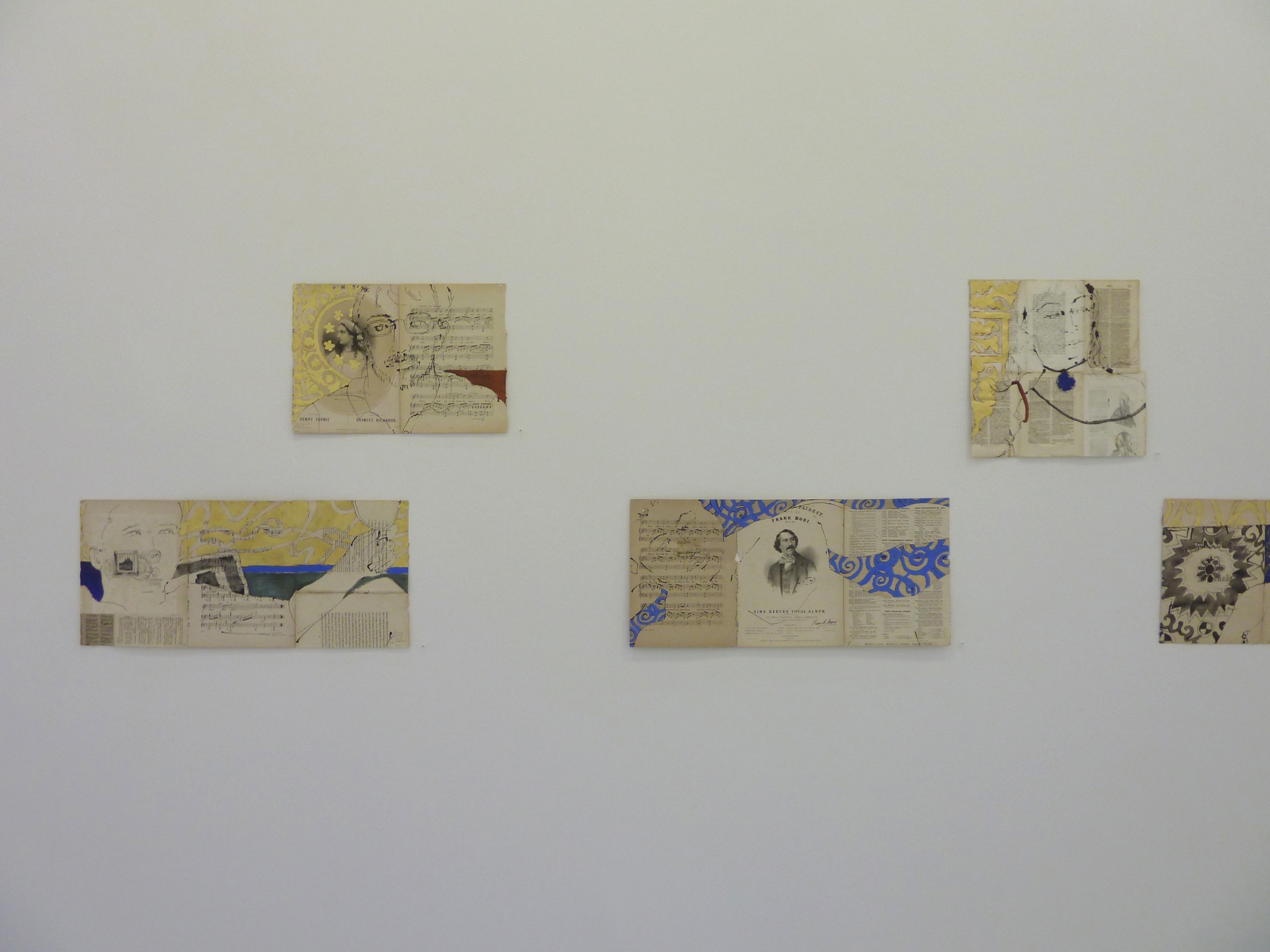 Exhibition View of Robert Kushner: Thirty Literary Nudes