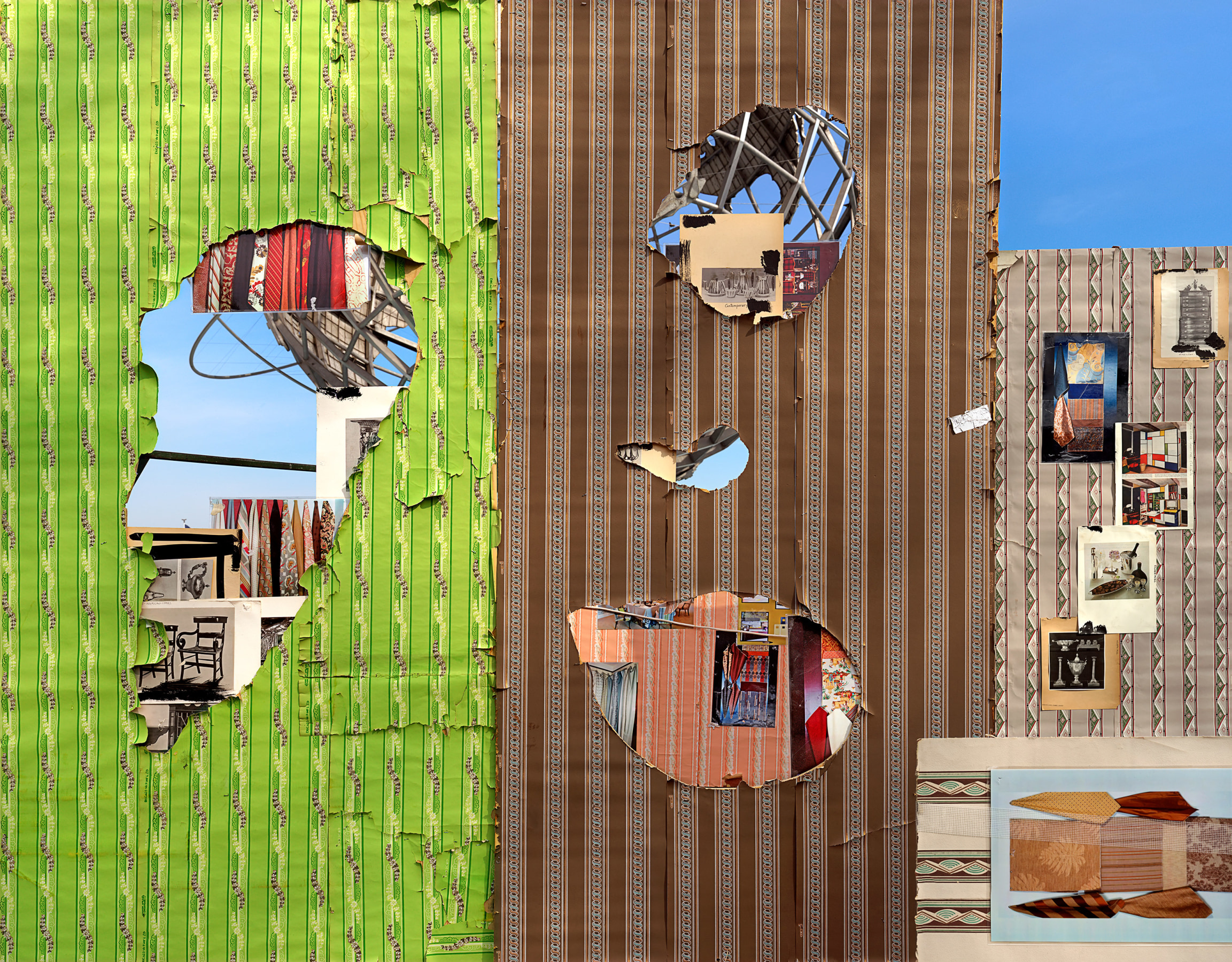 Bryan Zanisnik Four Corners Flushing Meadows Corona Park, 2016 Digital print  55 x 67 in.