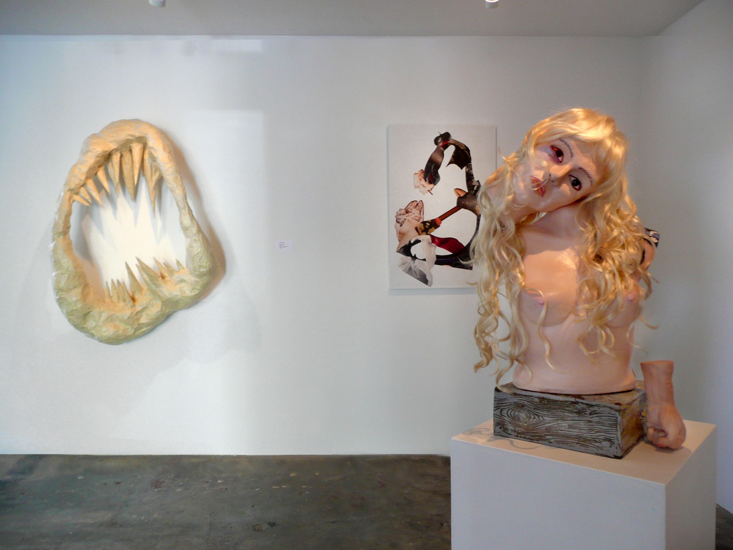 Installation View of SOCIAL CLIMBING Part I: On the Move