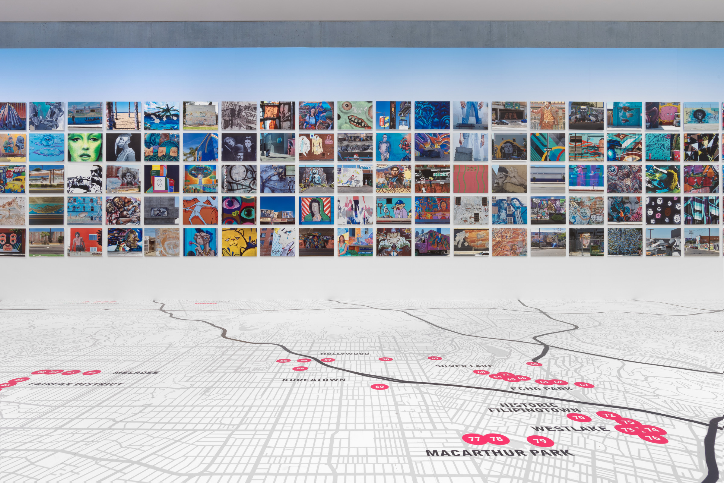 Installation View of Ken Gonzales-Day: Surface Tension