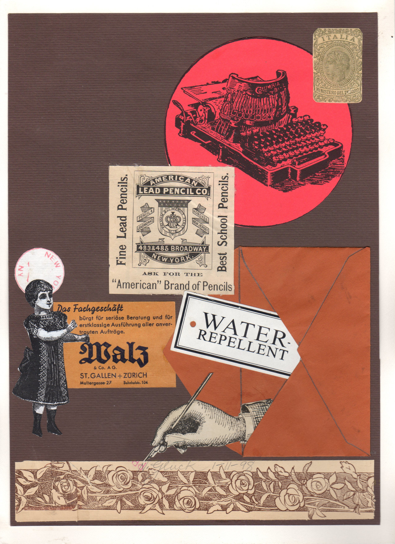 Nathan Gluck American Pencils, November 10, 1998