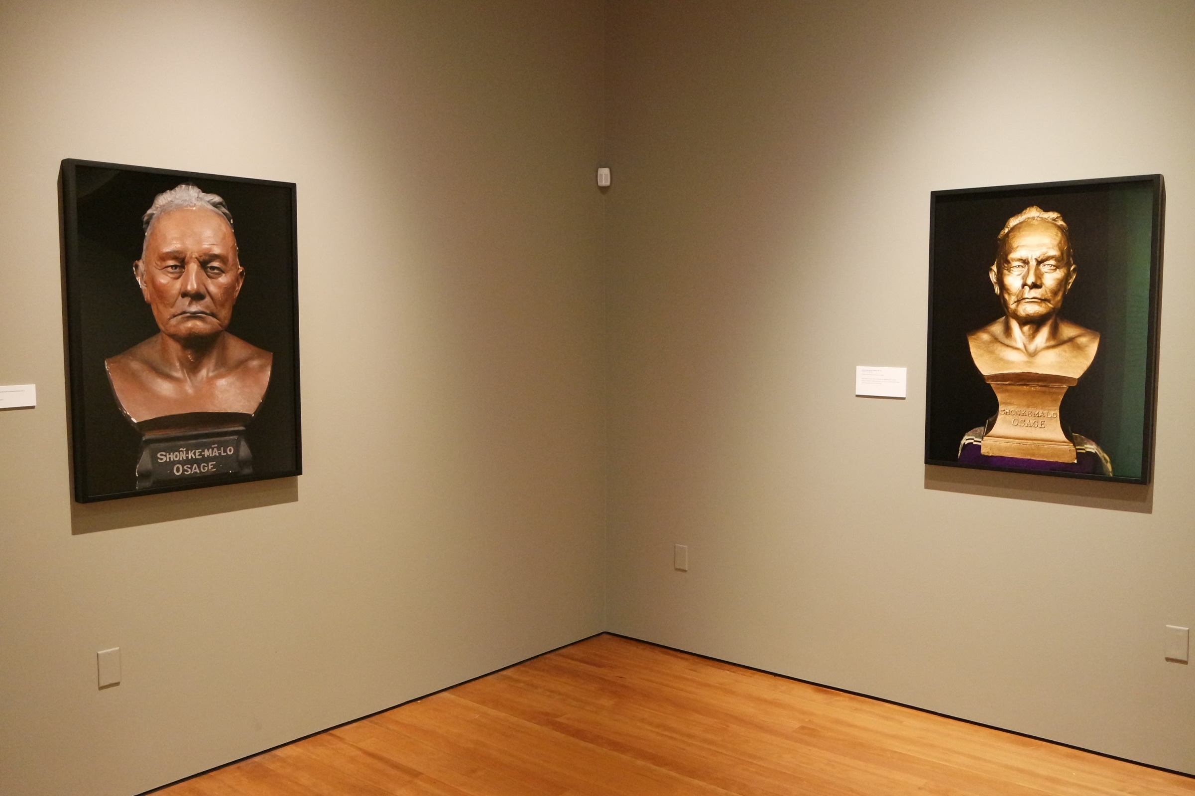Installation view of&nbsp;Face to Face: Ken Gonzales-Day, at the Claremont Lewis Museum of Art, on view from&nbsp;October 6, 2023 &ndash; January 21, 2024