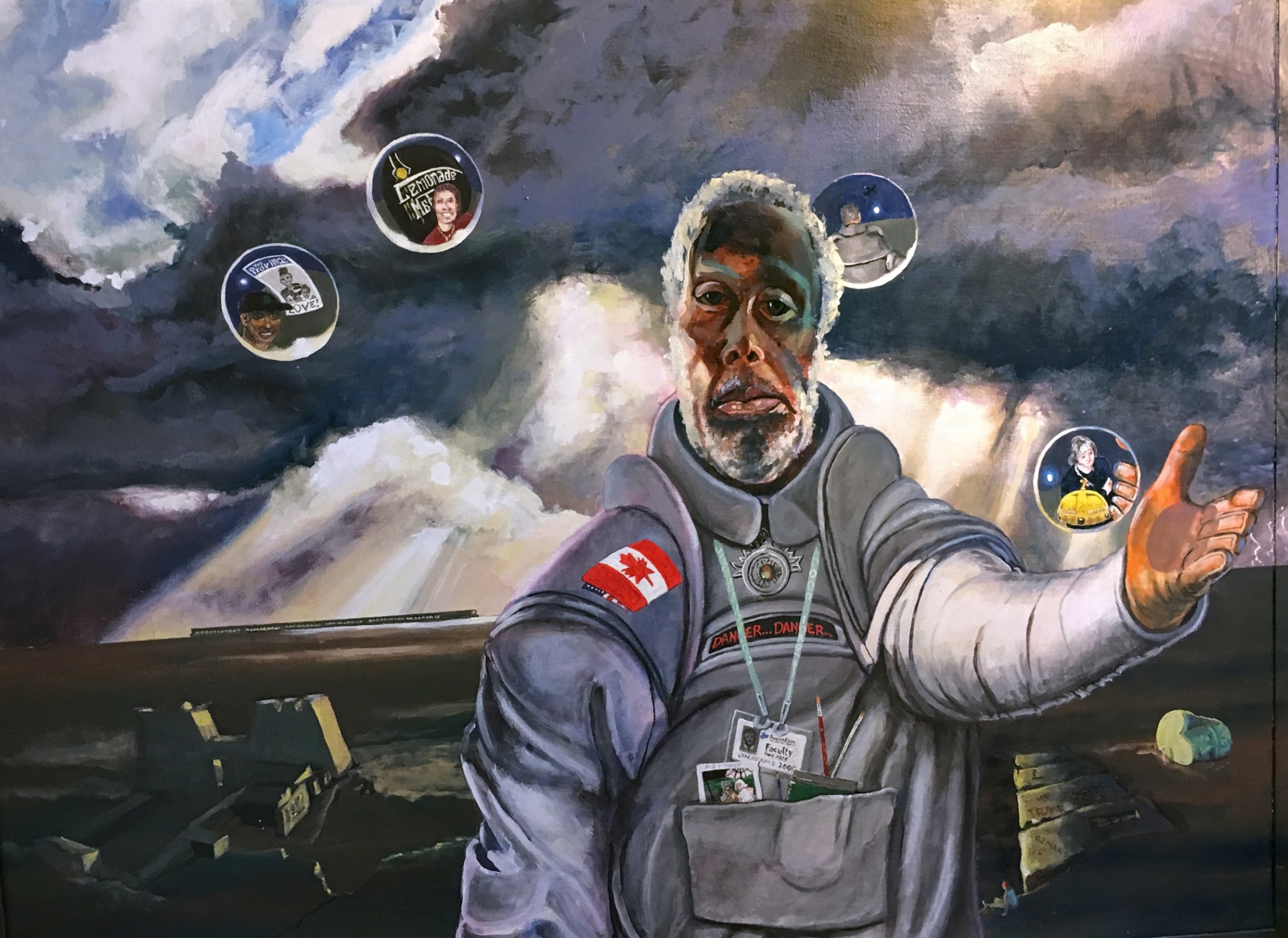 Jim Adams Nubian Express / Exploration (The Artist Explores his Life), 2019