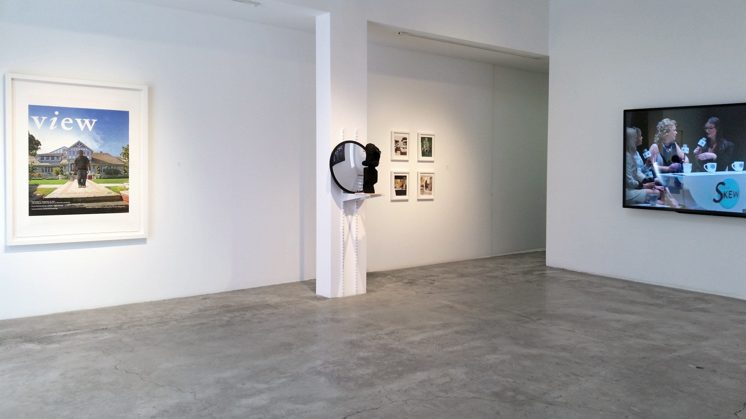 Installation View of HA! HA! BUSINESS!