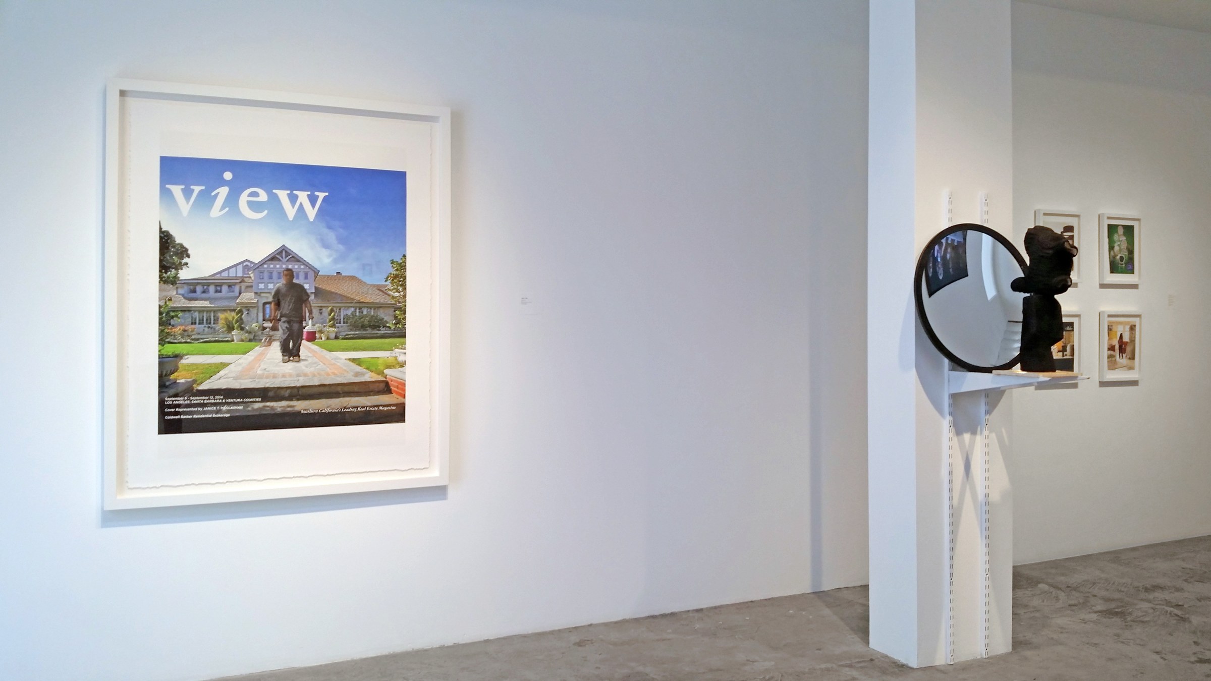 Installation View of HA! HA! BUSINESS!