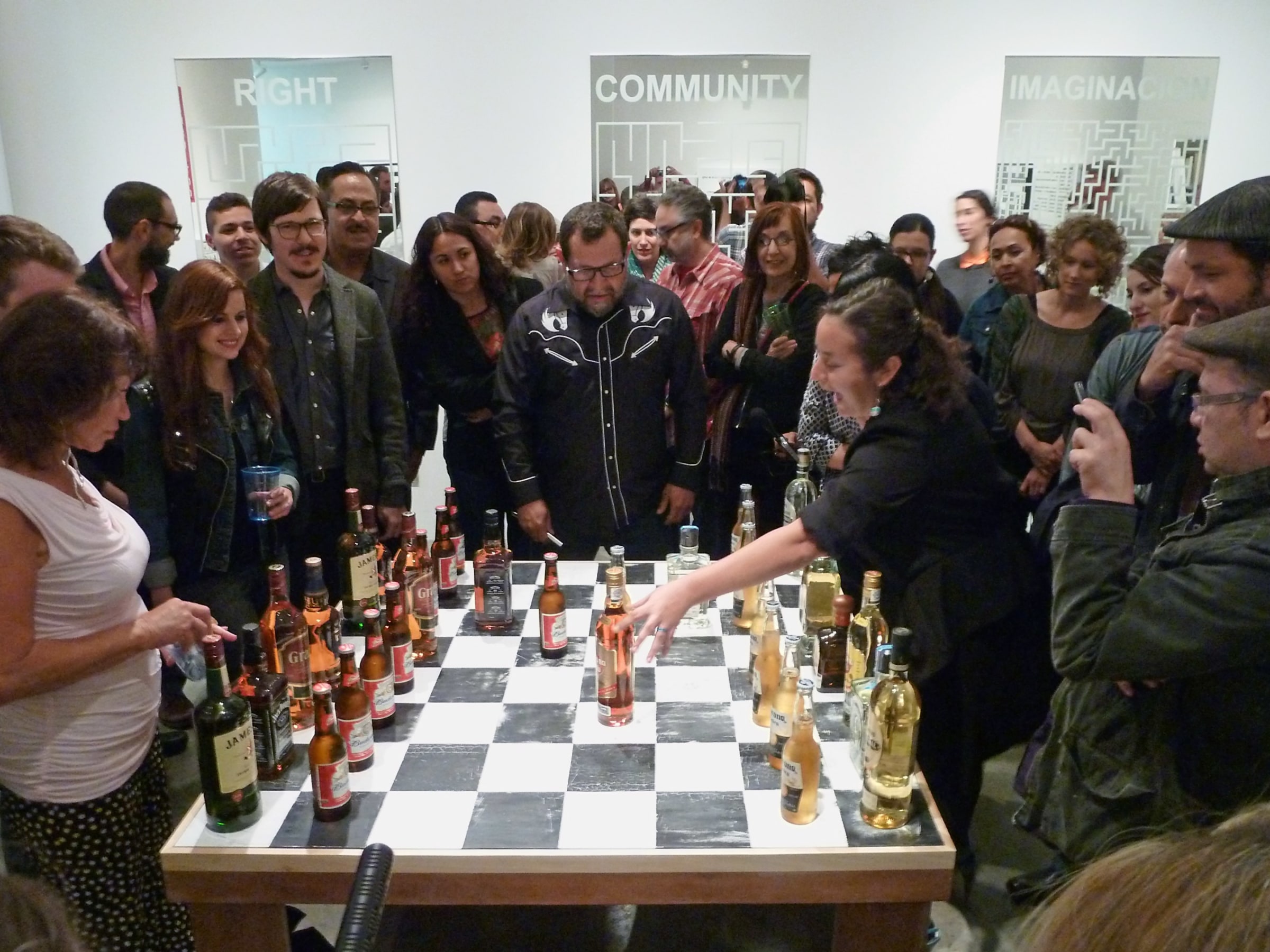 Performance Documentation of Marcos Ram&iacute;rez ERRE: The Bottlefield