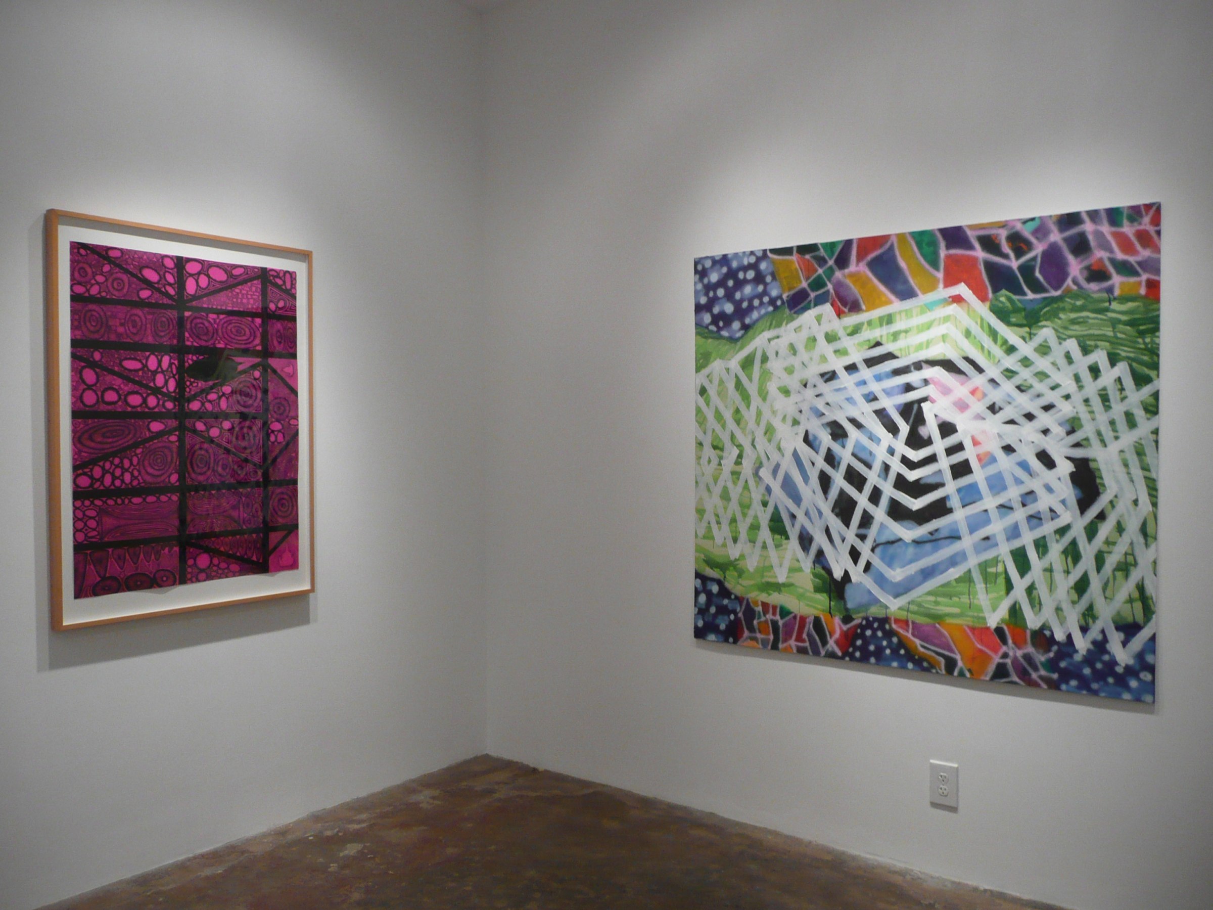 Installation View of Group Show: United States of Color vs. Grand Theft Auto