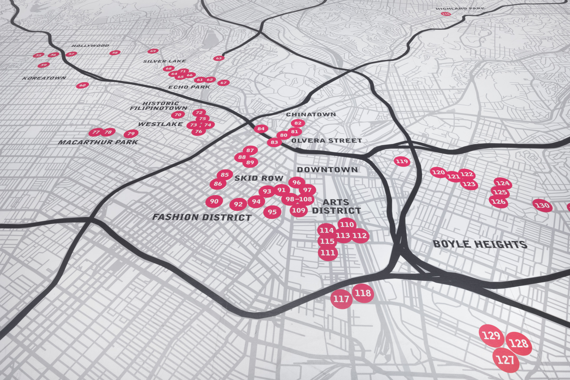 Installation View of Ken Gonzales-Day: Surface Tension