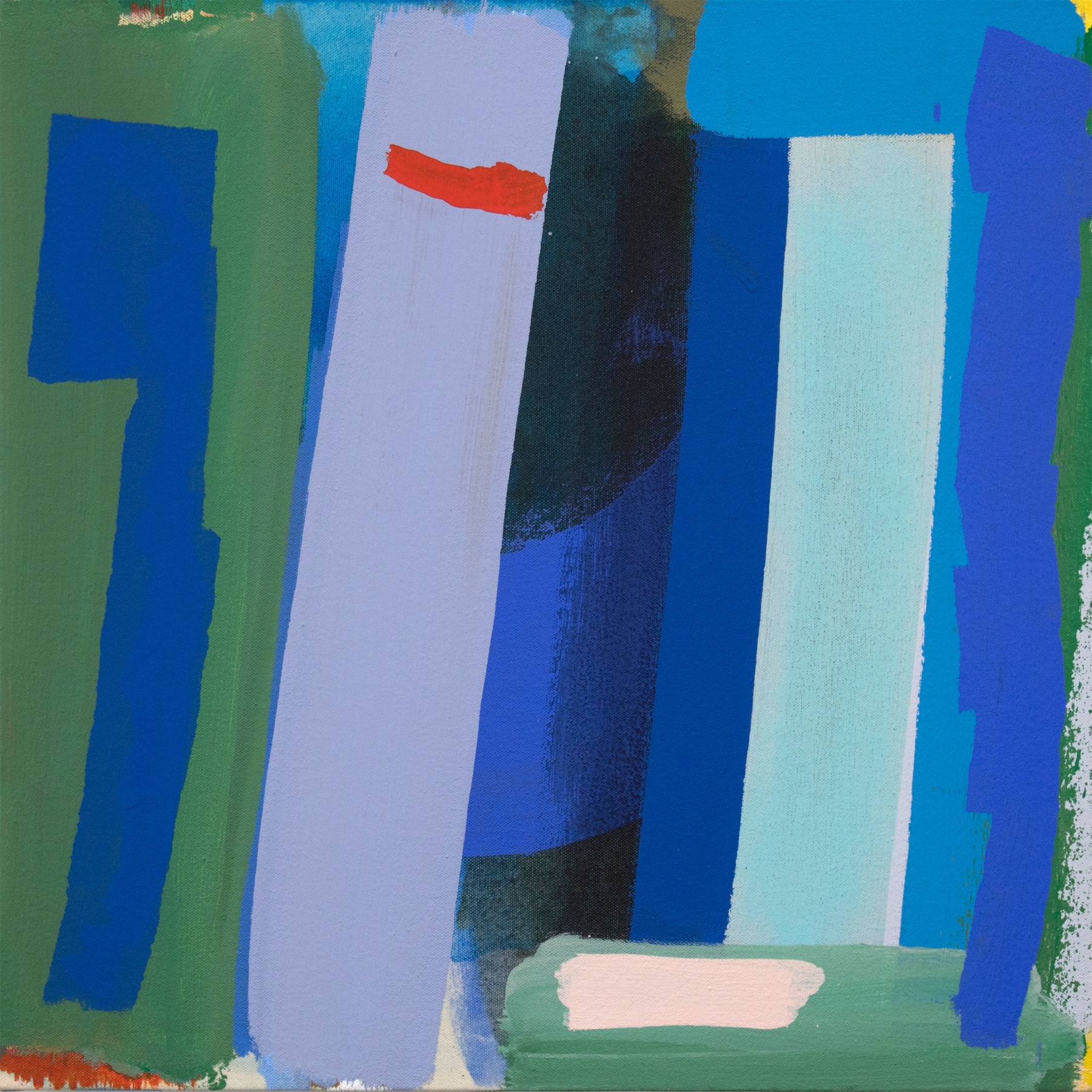 Michael Kindred Knight Blinky, 2017 Acrylic on canvas ​18 x 18 in.