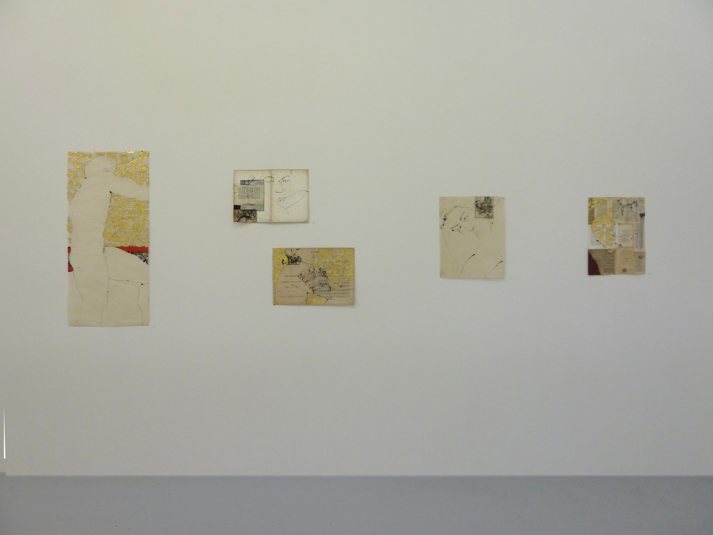 Exhibition View of Robert Kushner: Thirty Literary Nudes