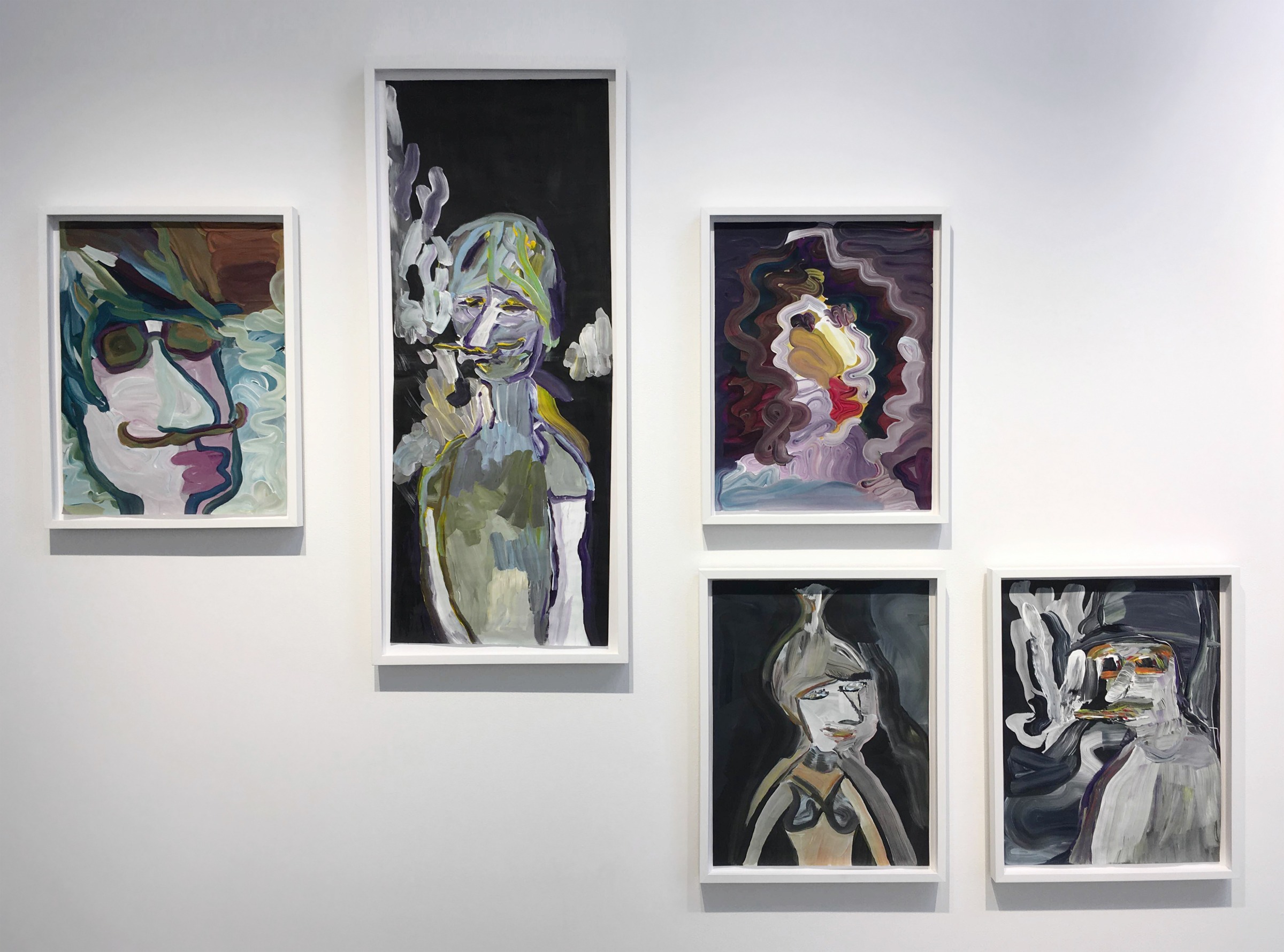 Installation view of Edie Beaucage: Sequencer-Spectrum-Reverb