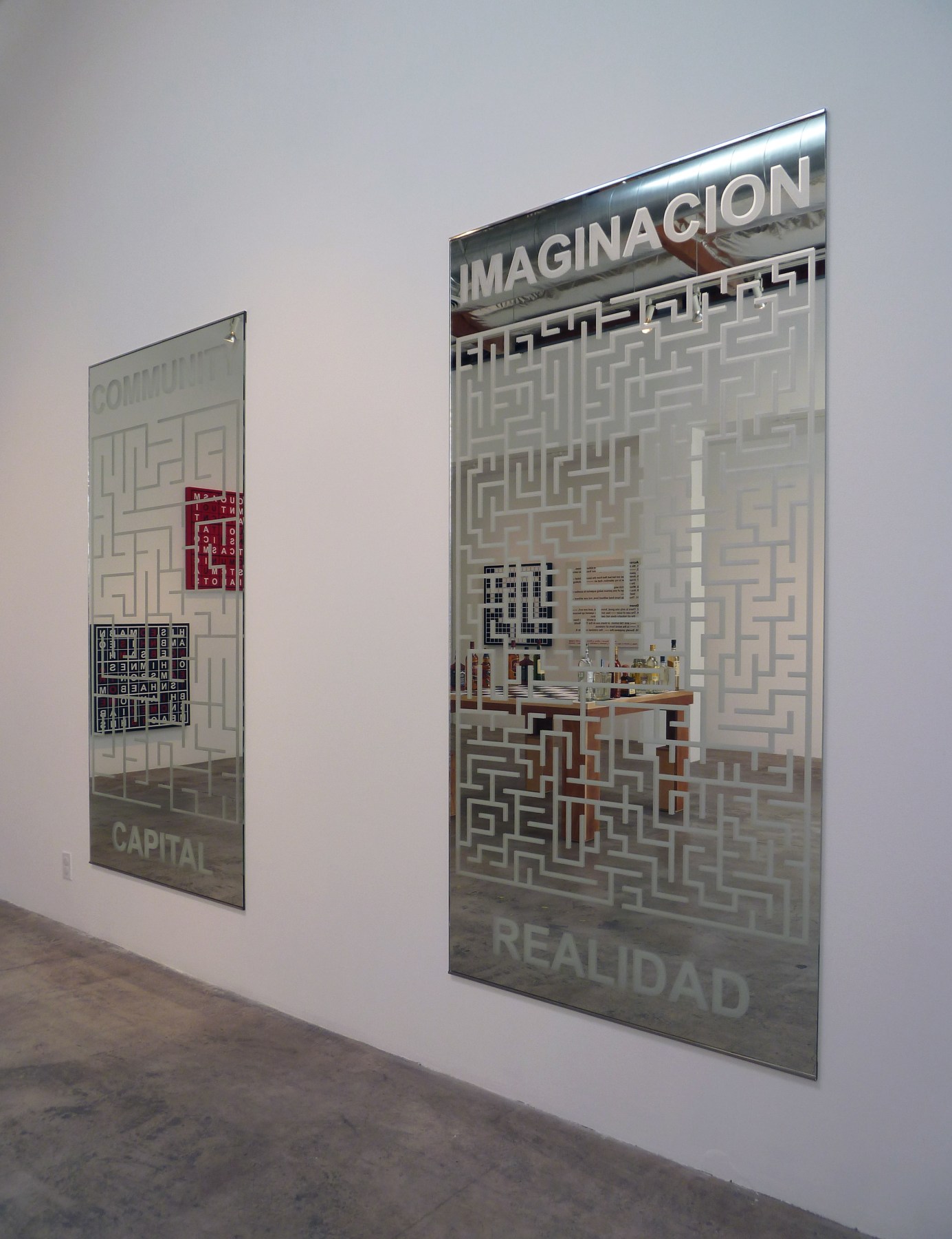 Installation View of Marcos Ram&iacute;rez ERRE: Playing Series Serious