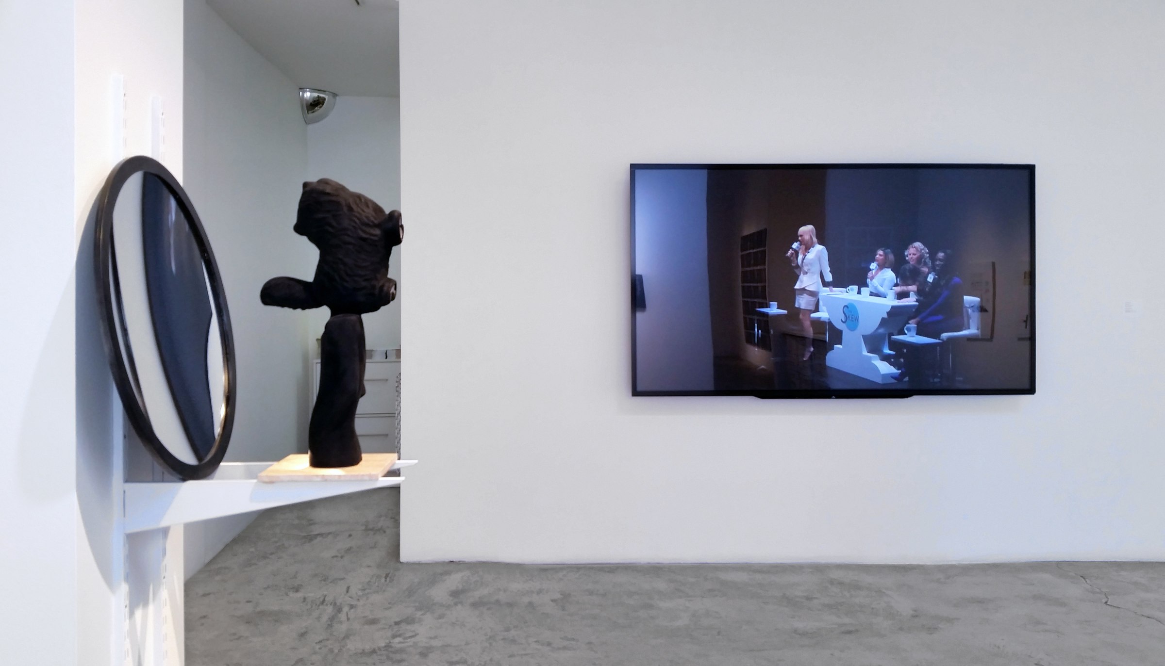 Installation View of HA! HA! BUSINESS!