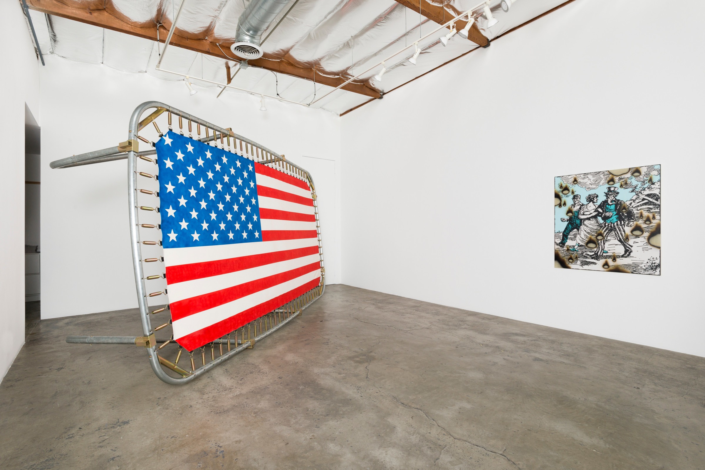 Installation View of Josh Reames: Don't Cross Streams While Trading Horses