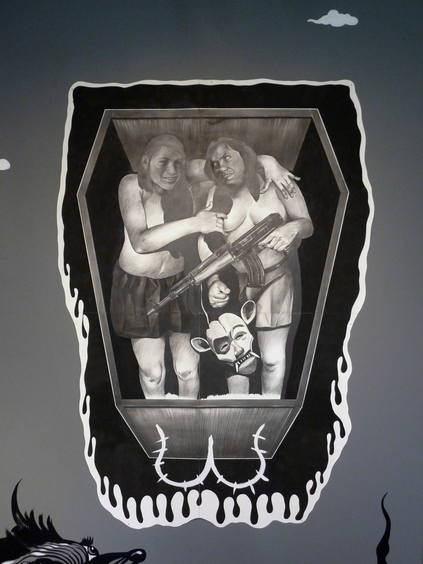 Installation View of Hugo Crosthwaite: Tijuanerias