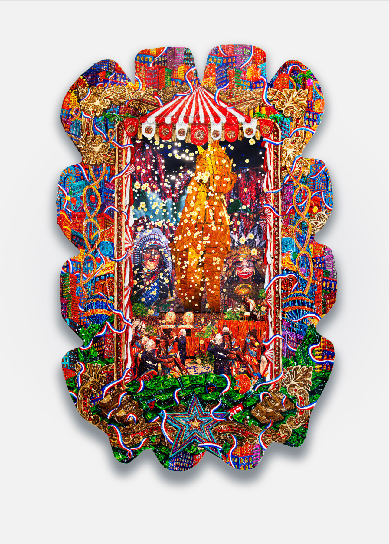 Federico Solmi The Golden Gift, 2019