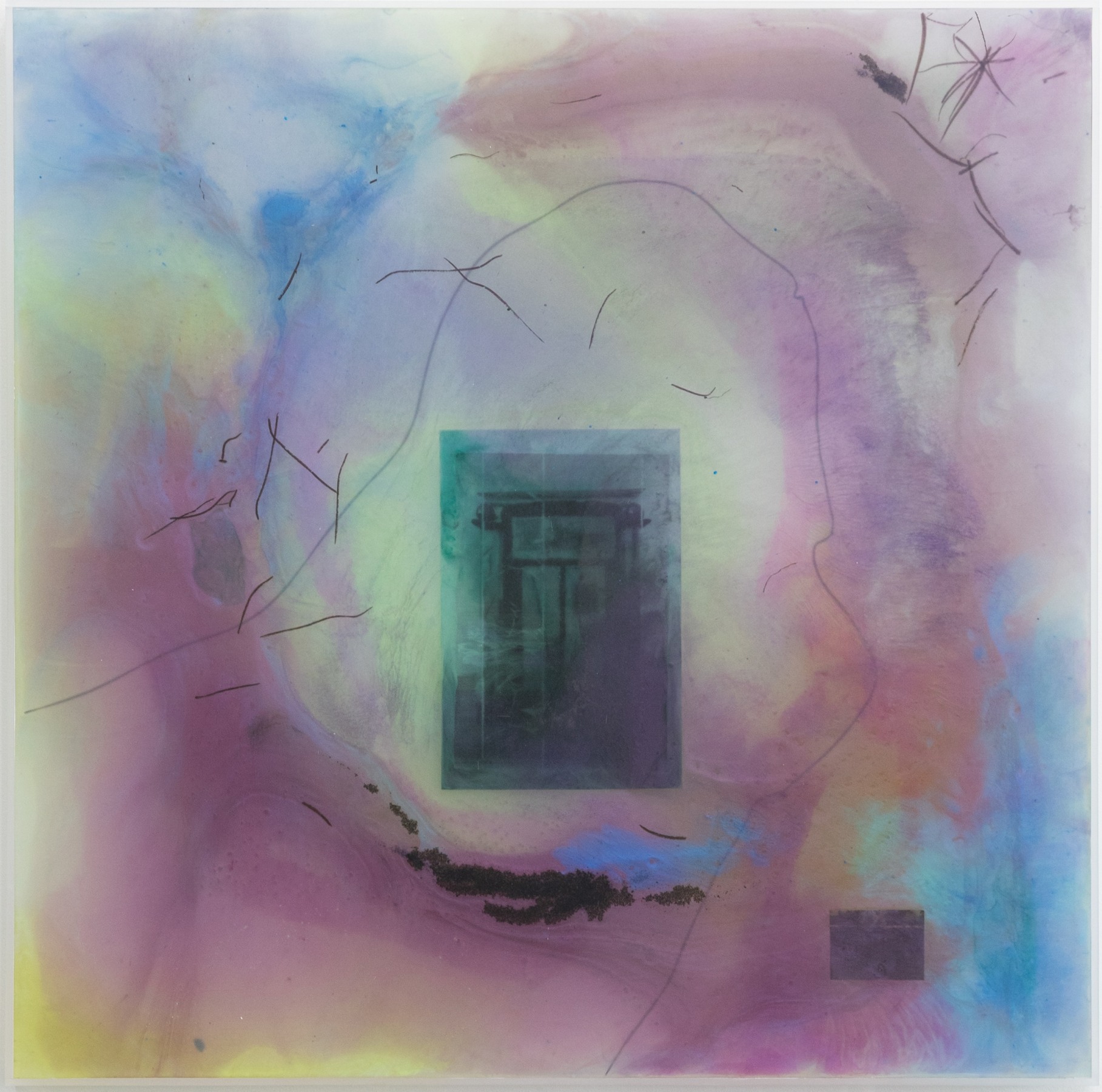 Kim Garcia Midnight swallows purple hue, 2025