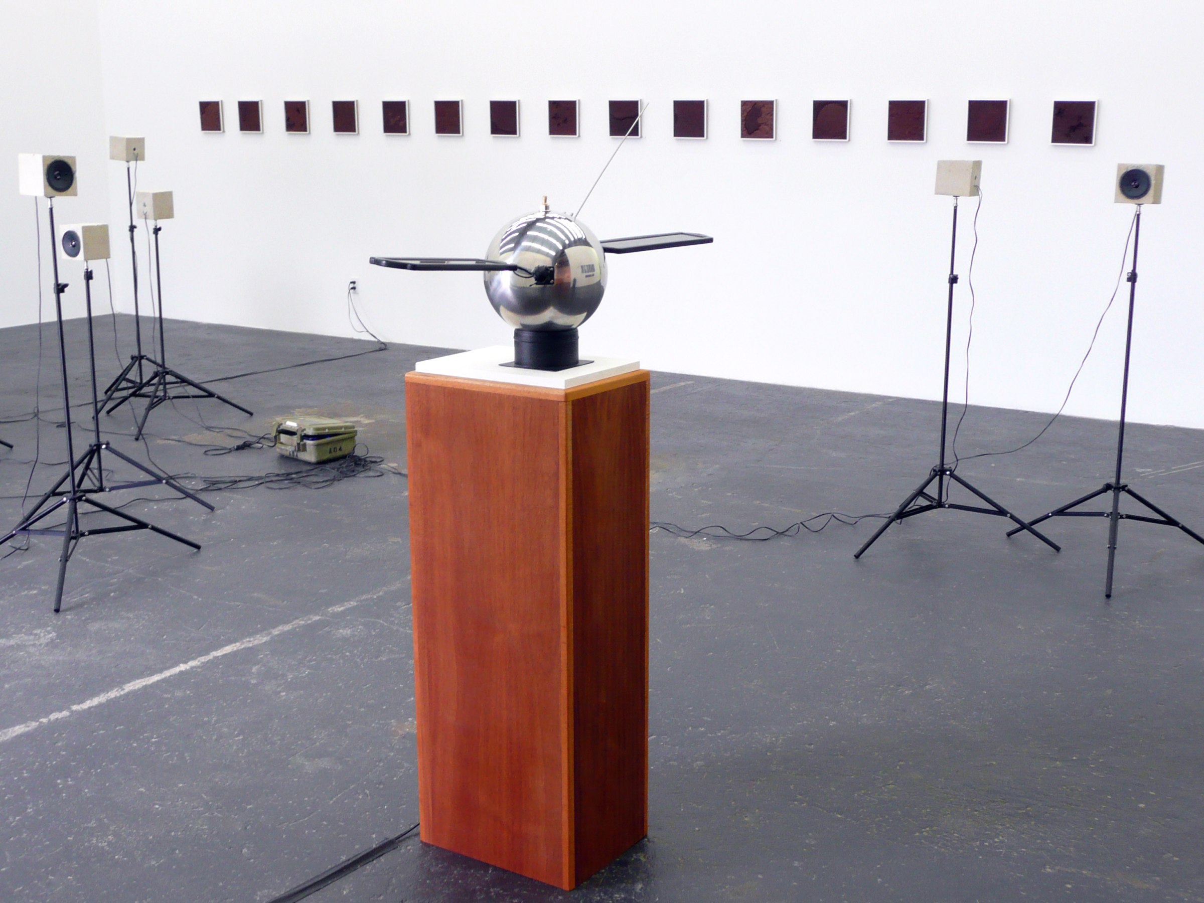 Installation View of Lael Corbin: Greetings from Earth