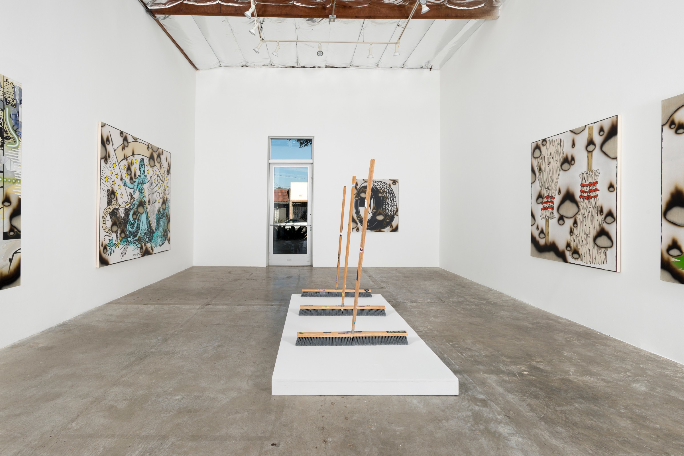 Installation View of Josh Reames: Don't Cross Streams While Trading Horses