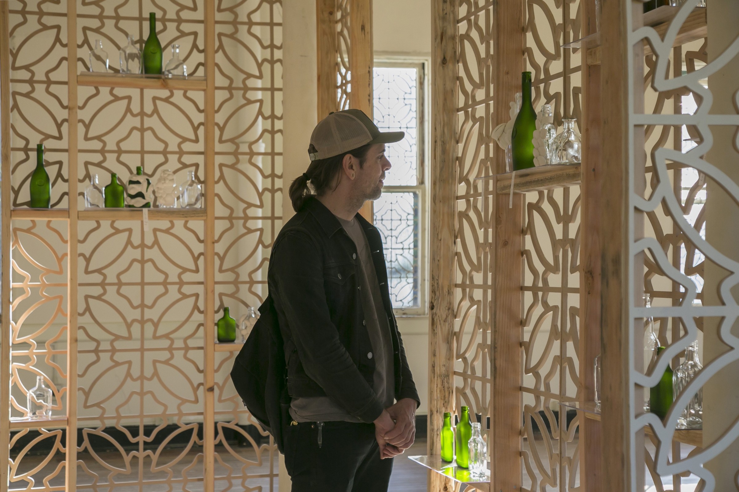 Installation view of 24 Hours at Headland's Project Space