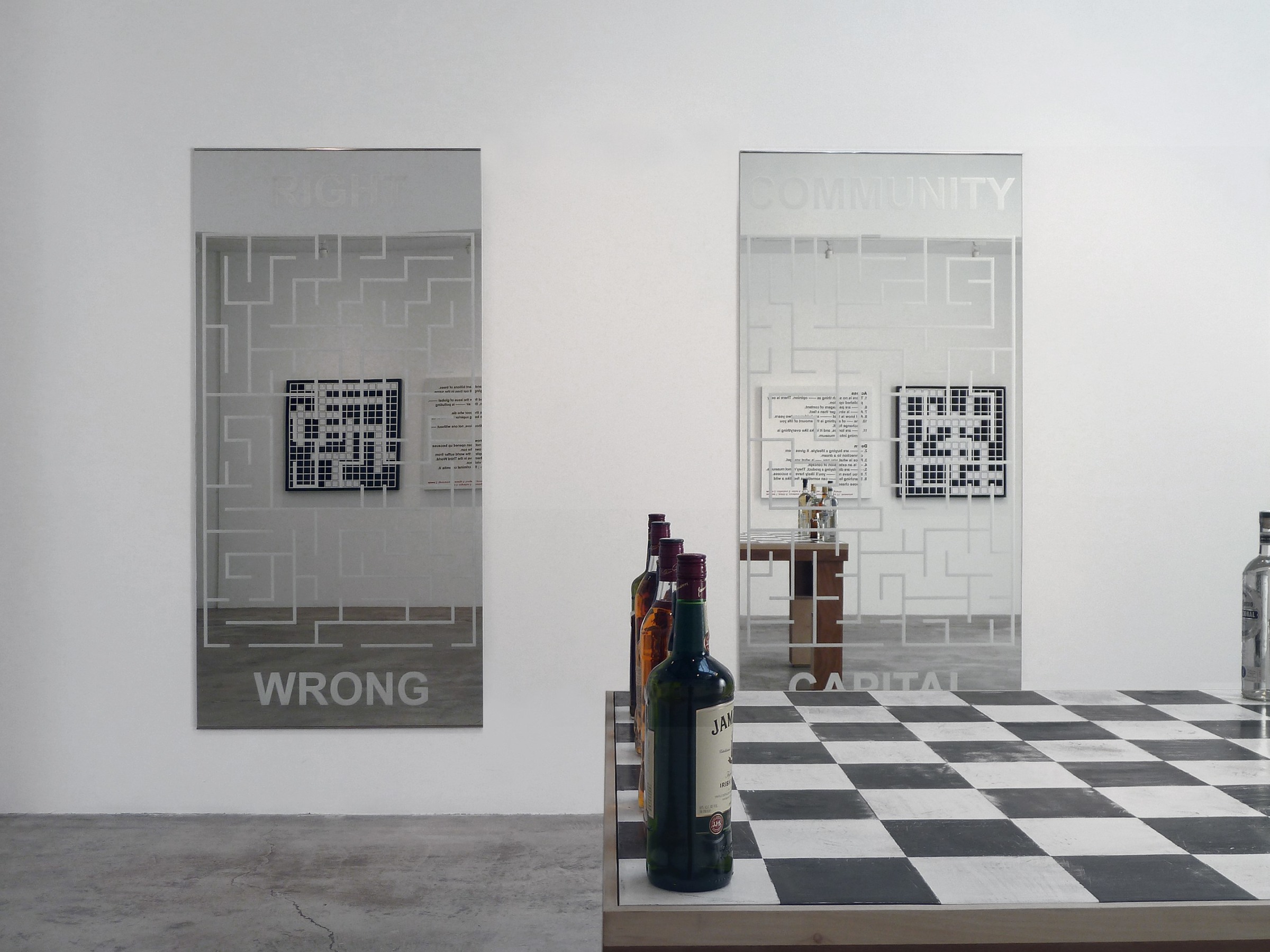 Installation View of Marcos Ram&iacute;rez ERRE: Playing Series Serious