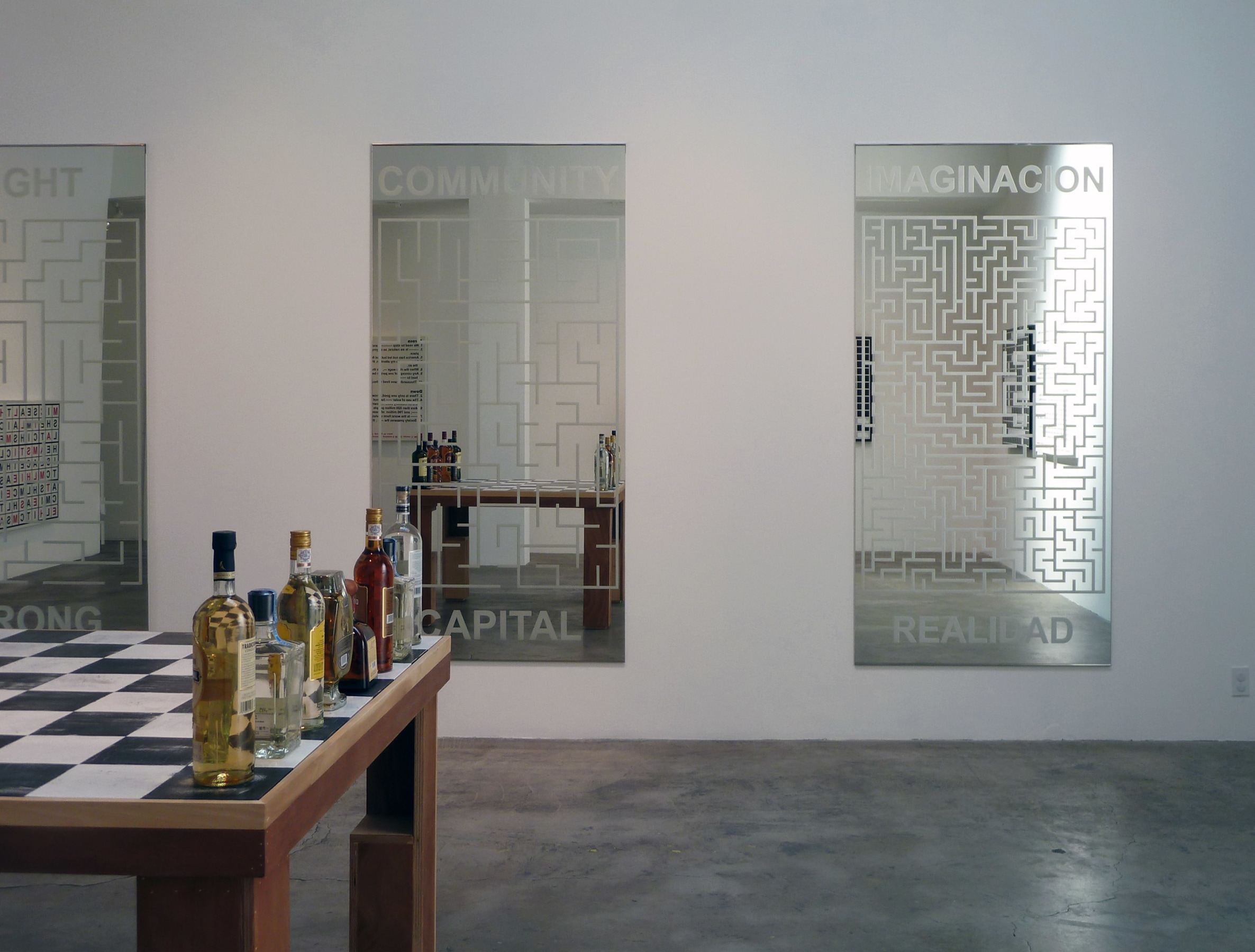 Installation View of Marcos Ram&iacute;rez ERRE: Playing Series Serious