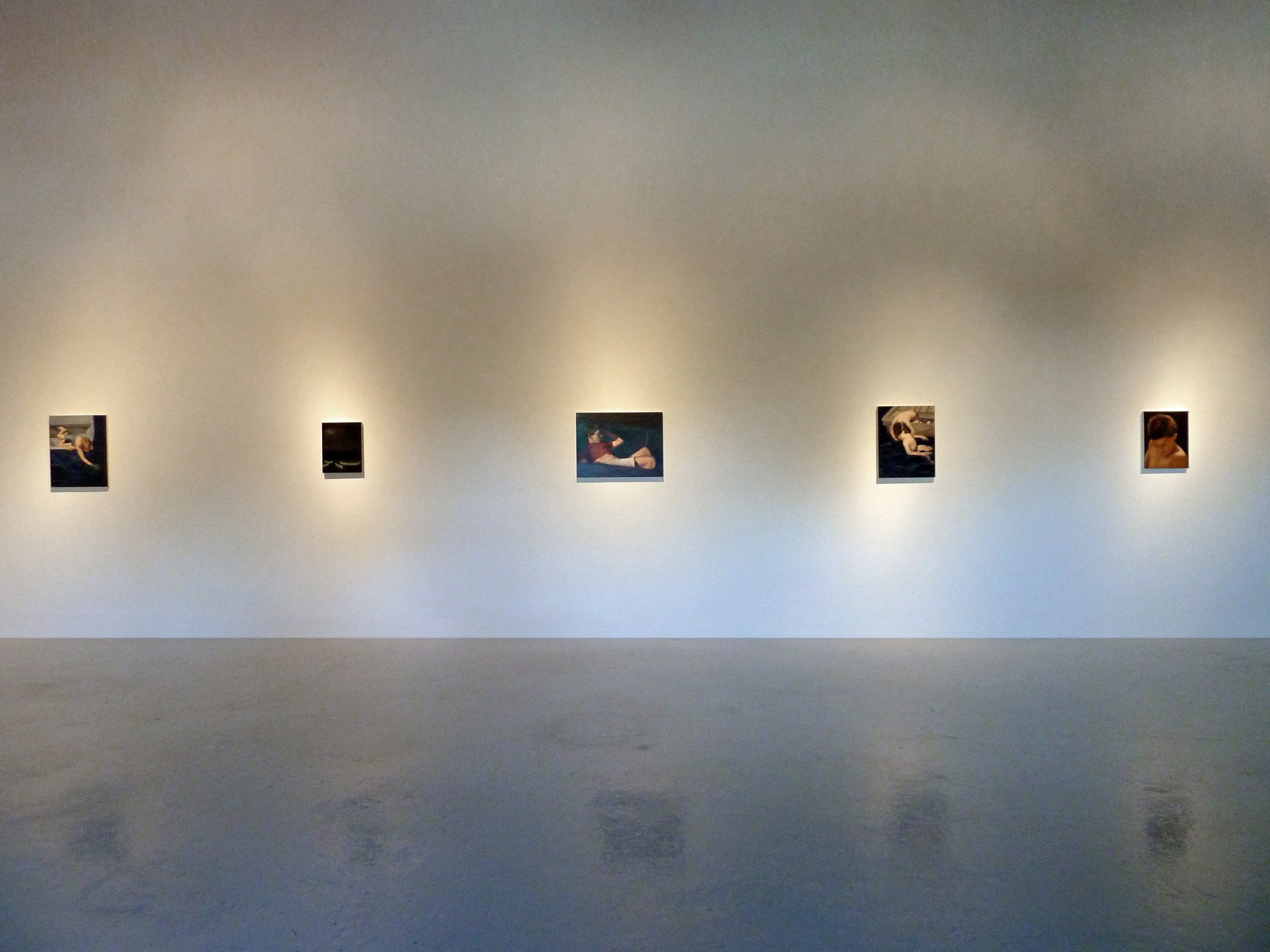 Installation View of Abel Baker Gutierrez: Swimming