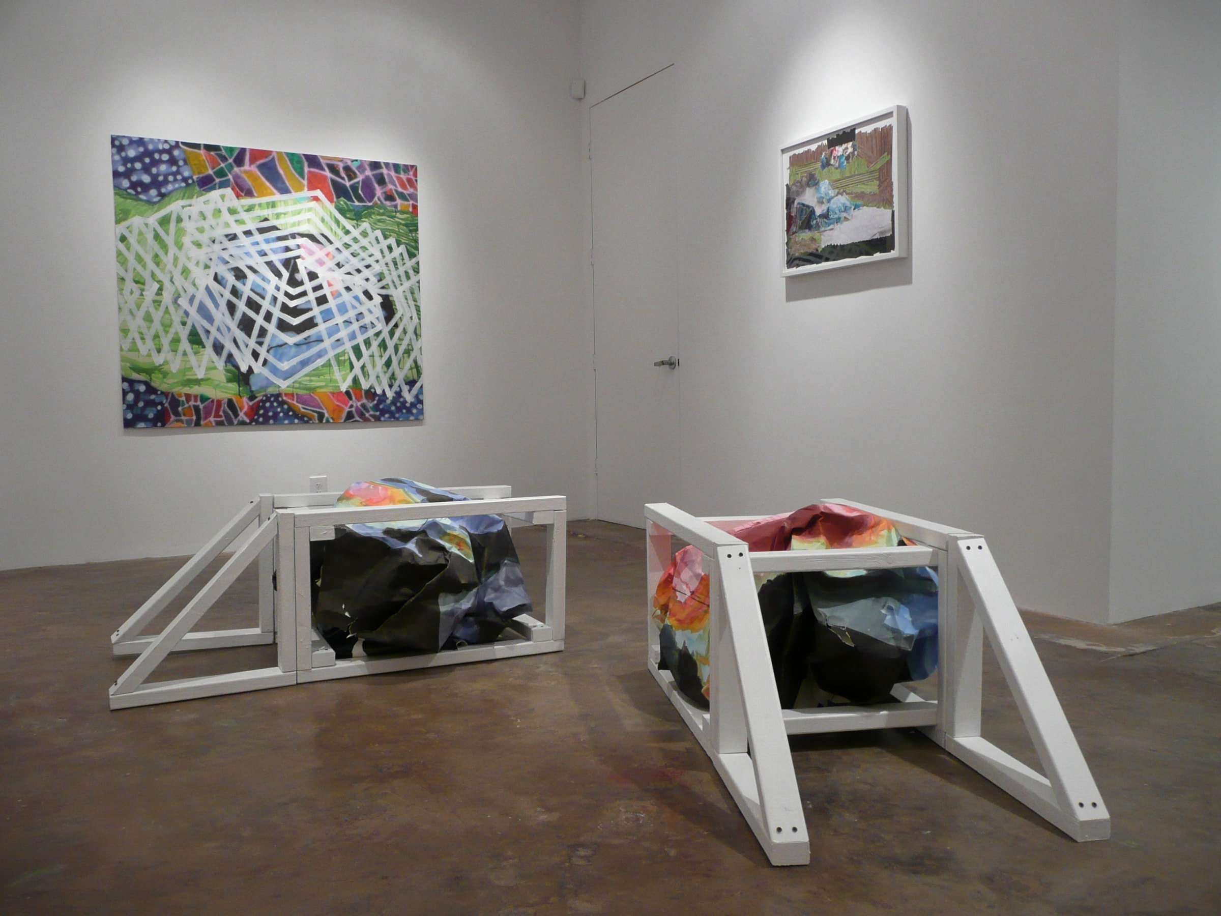 Installation View of Group Show: United States of Color vs. Grand Theft Auto