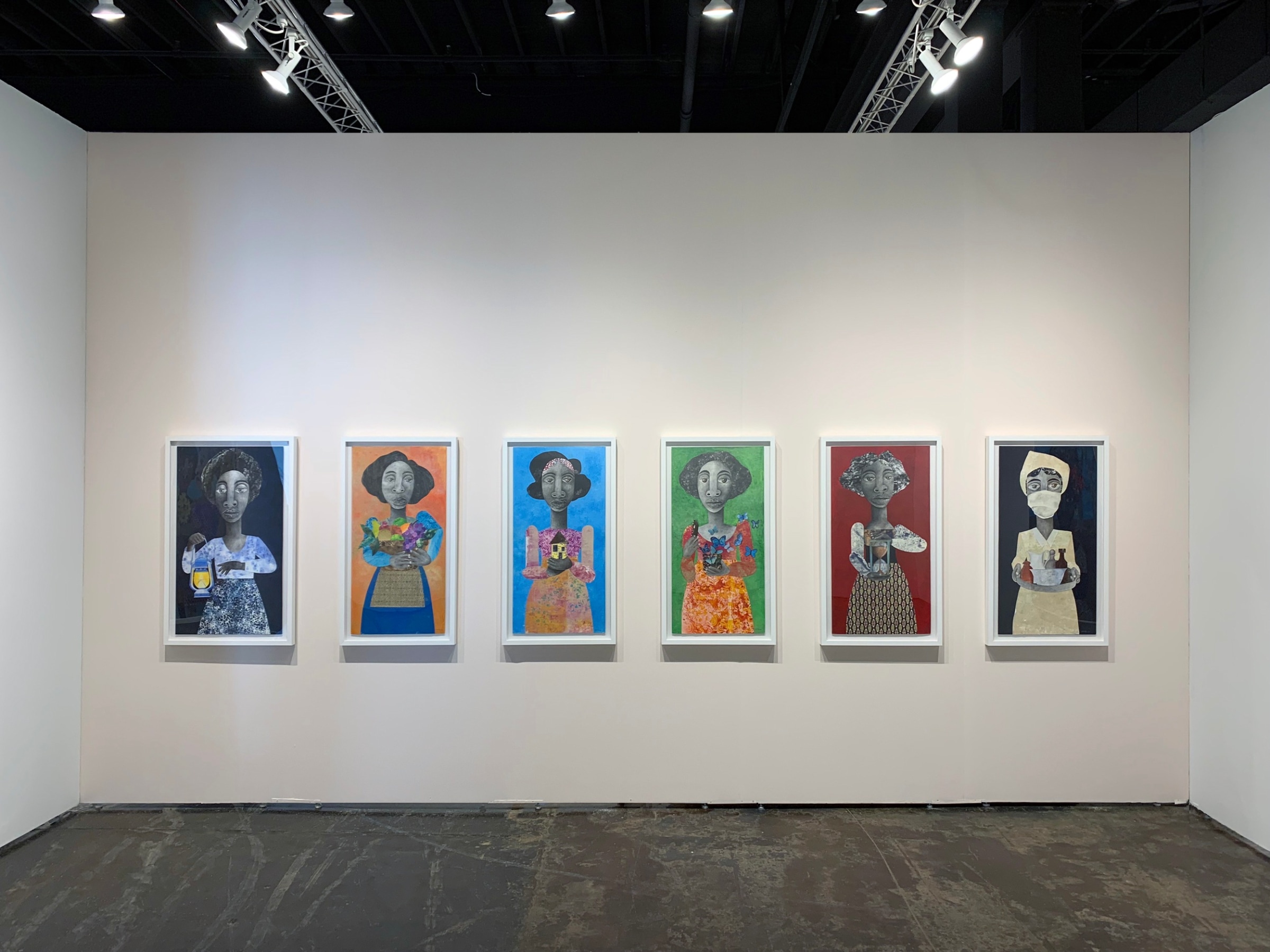 Installation View 1 of Evita Tezeno at NADA Miami