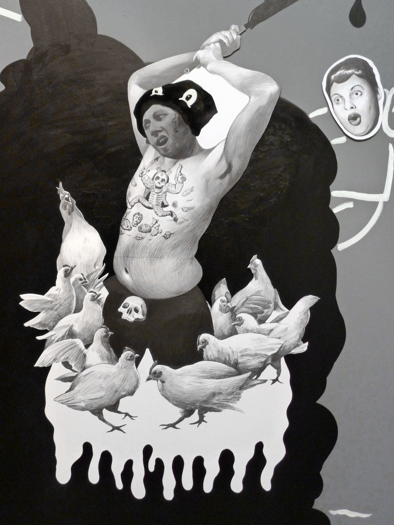 Installation View of Hugo Crosthwaite: Tijuanerias