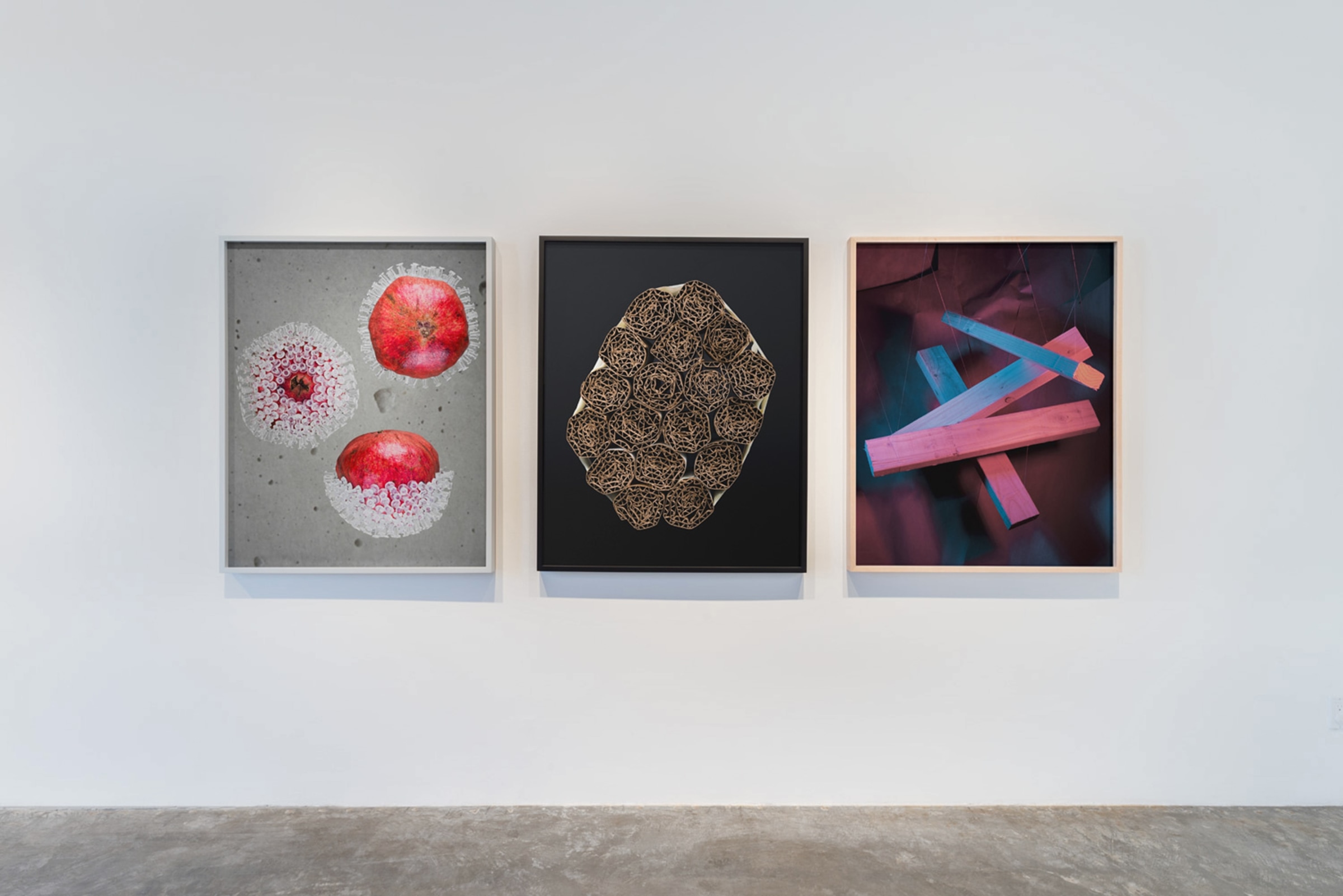 Installation View of Masood Kamandy: M.O.O.P.