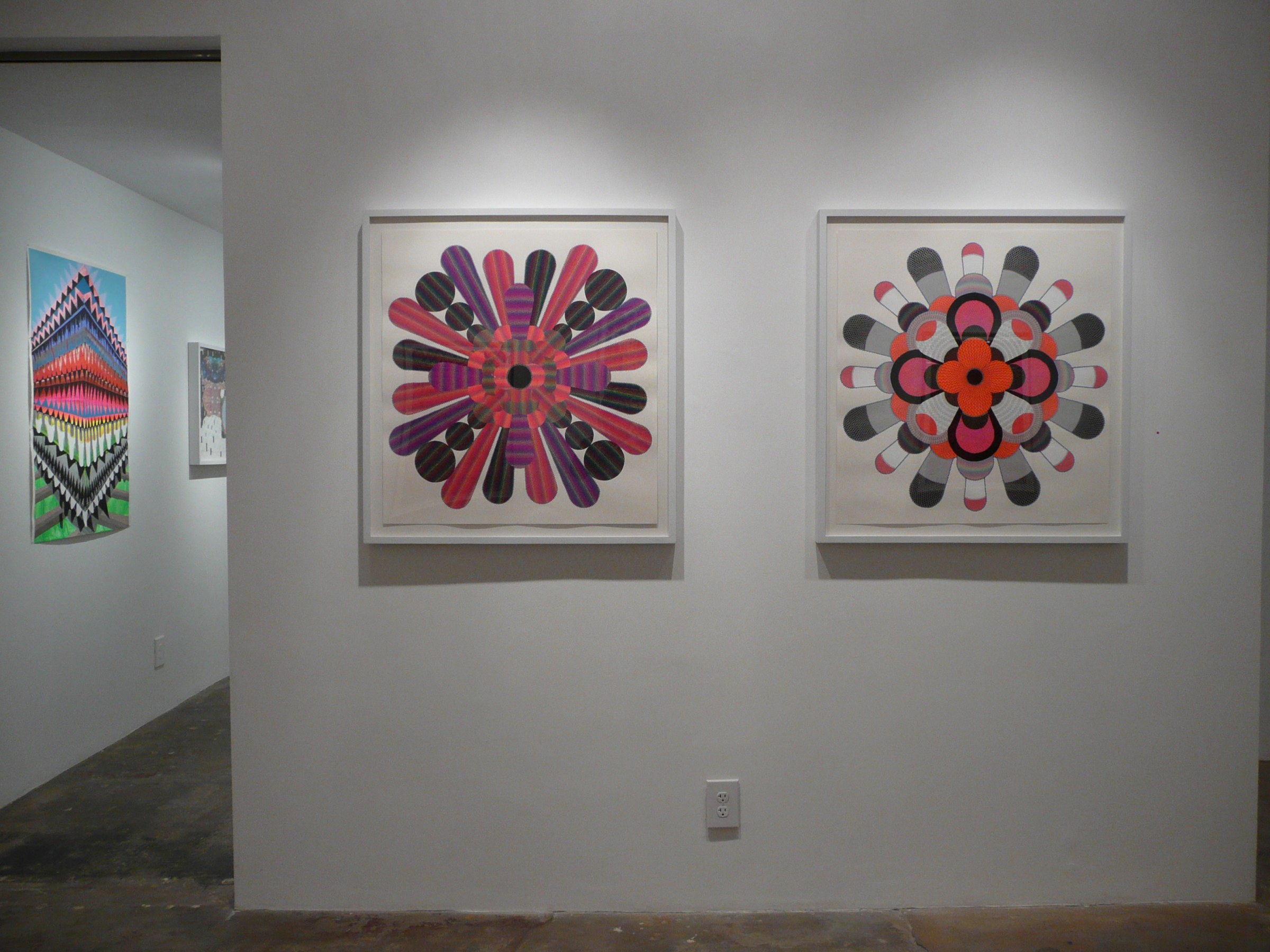 Installation View of Group Show: United States of Color vs. Grand Theft Auto