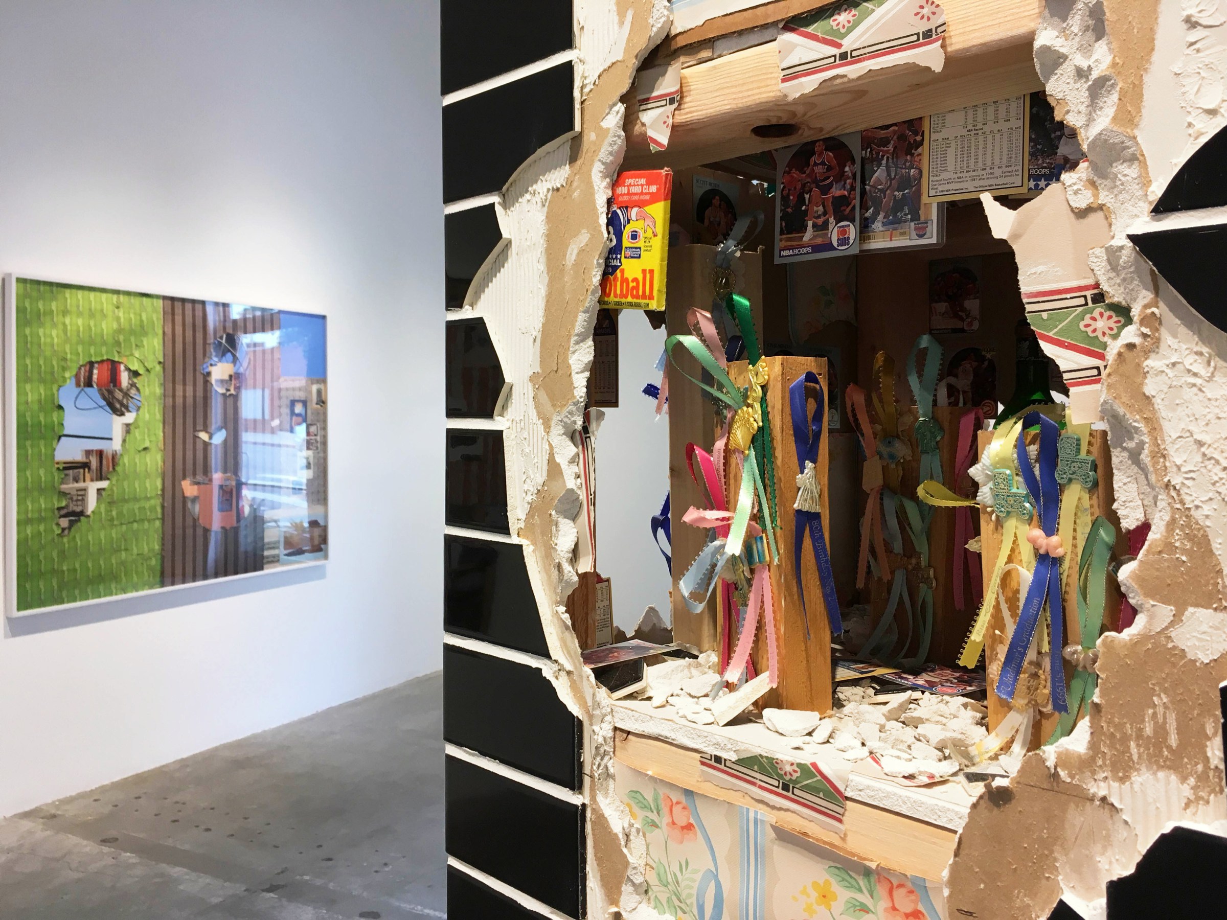 Installation View of Bryan Zanisnik: Skull Crusher 1964