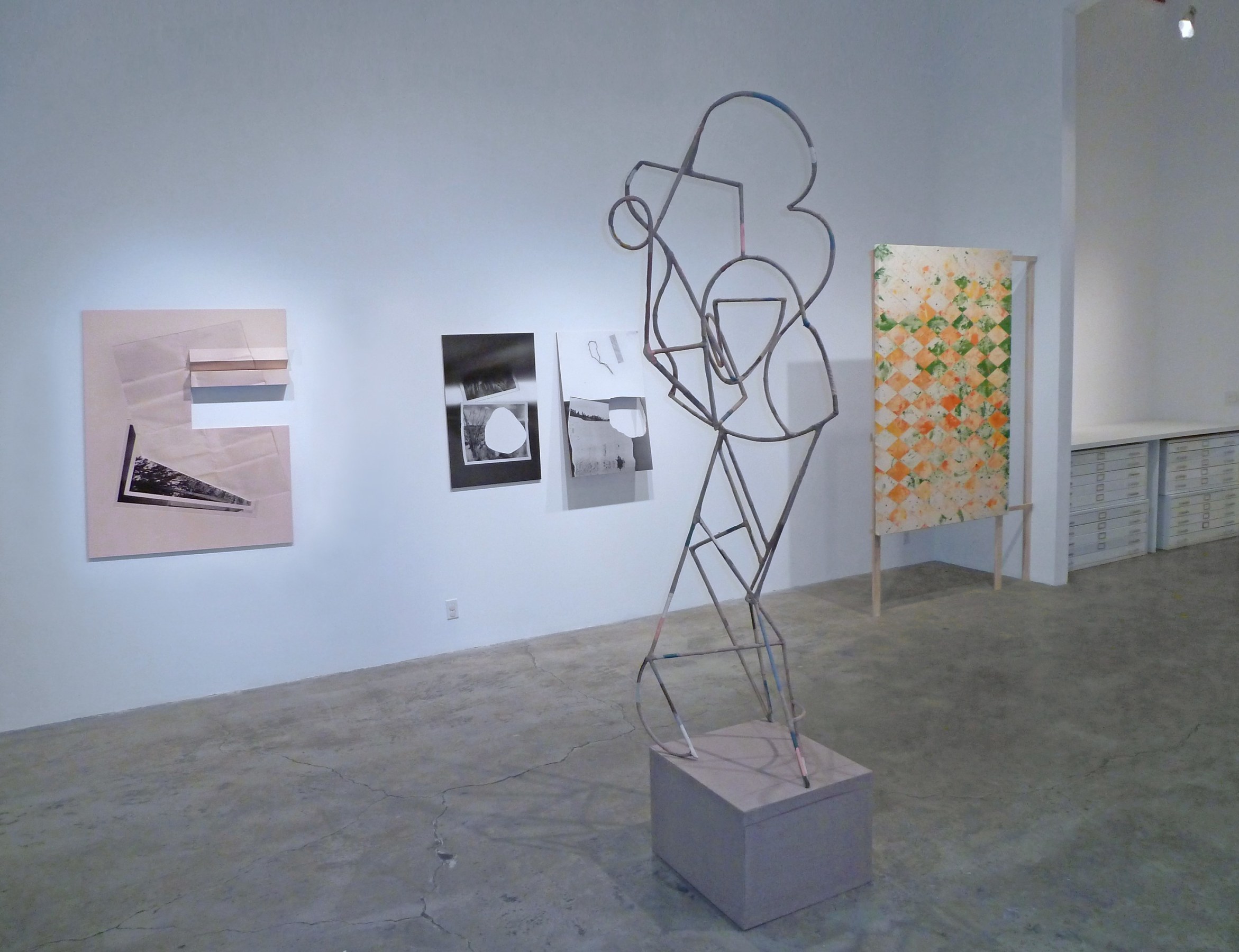 Installation View of Group Show: The Road